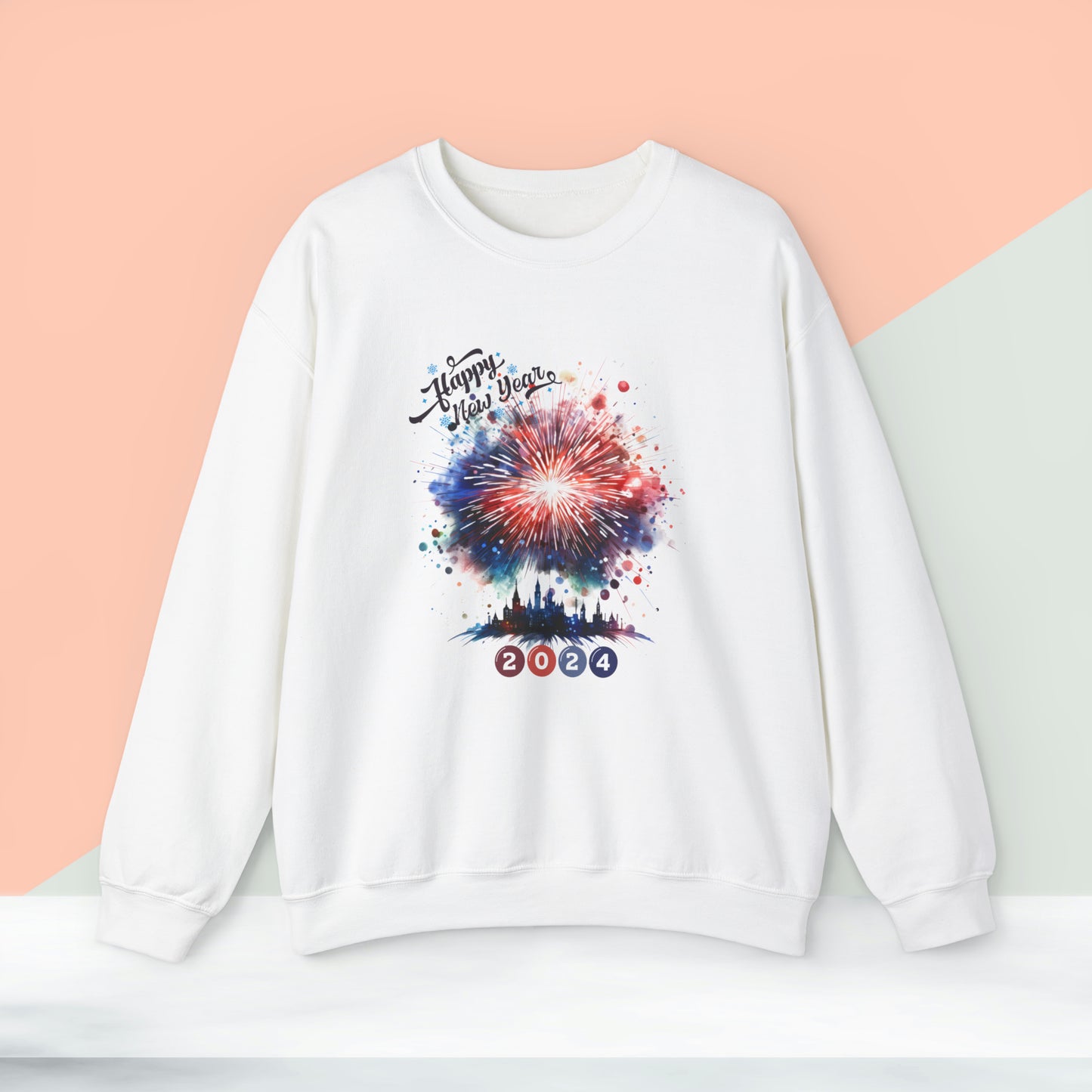 Happy New Year Unisex Heavy Blend™ Crewneck Sweatshirt