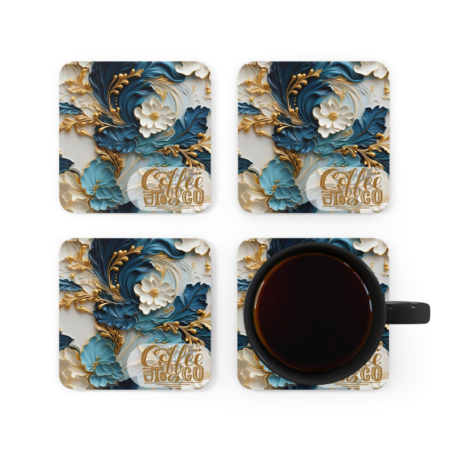 Corkwood Coaster Set