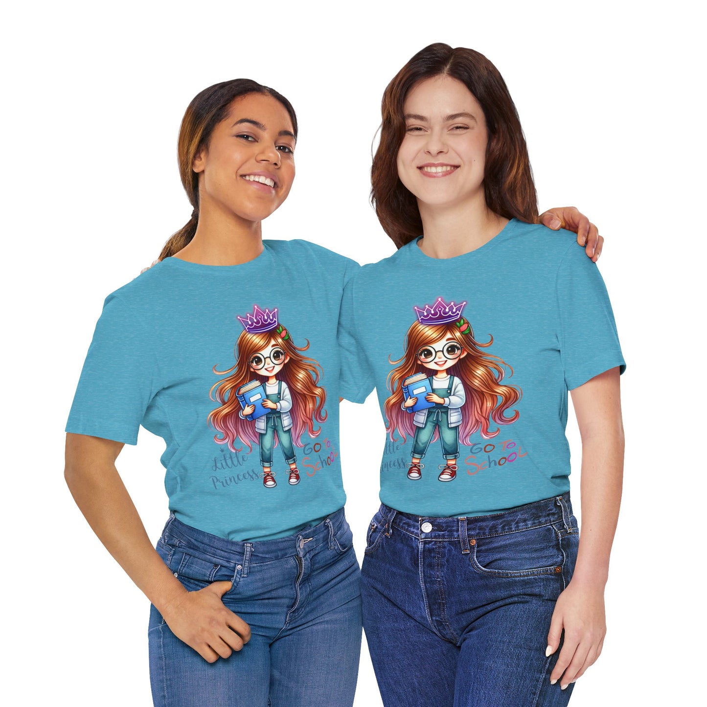 Little Princess T-Shirt, Teach Love Inspire Teacher Shirt, Teacher Back To school unisex jersey short sleeve.First Day Vibes T-Shirt.
