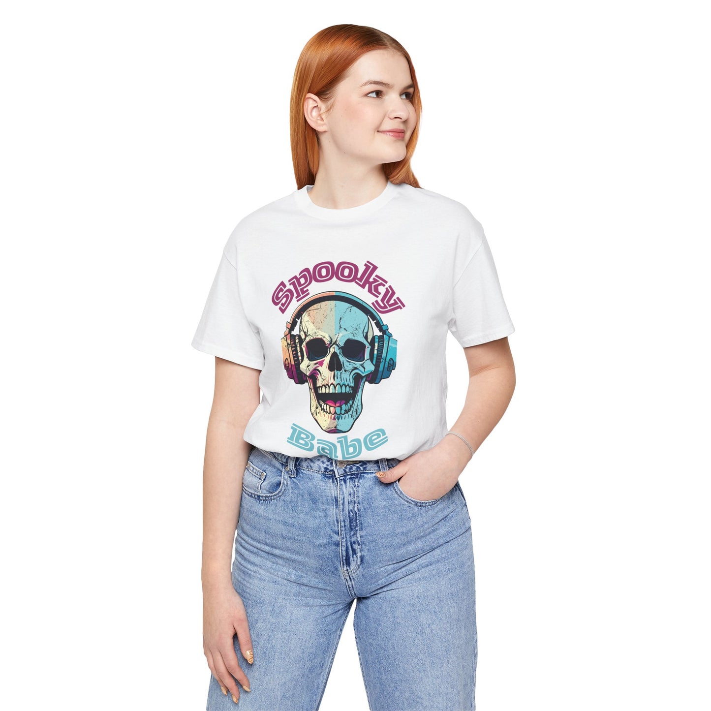 Spooky Babe Halloween T-shirt, Happy Halloween T-shirt, Trick Or Treat T-shirt, Halloween T-shirt, Cool Halloween T-shirt, Spooky T-shirt,
