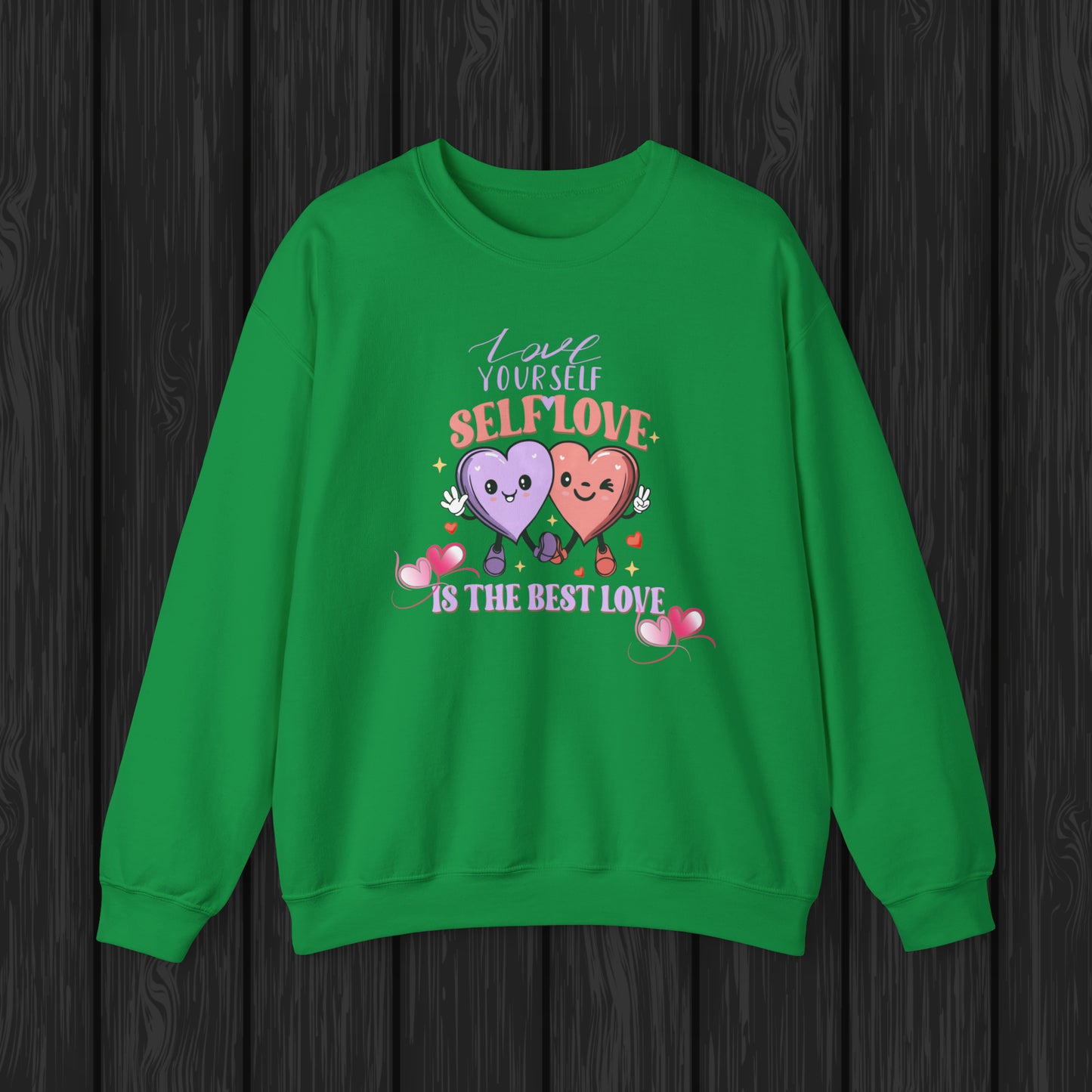 Happy valentines day Unisex Heavy Blend™ Crewneck Sweatshirt