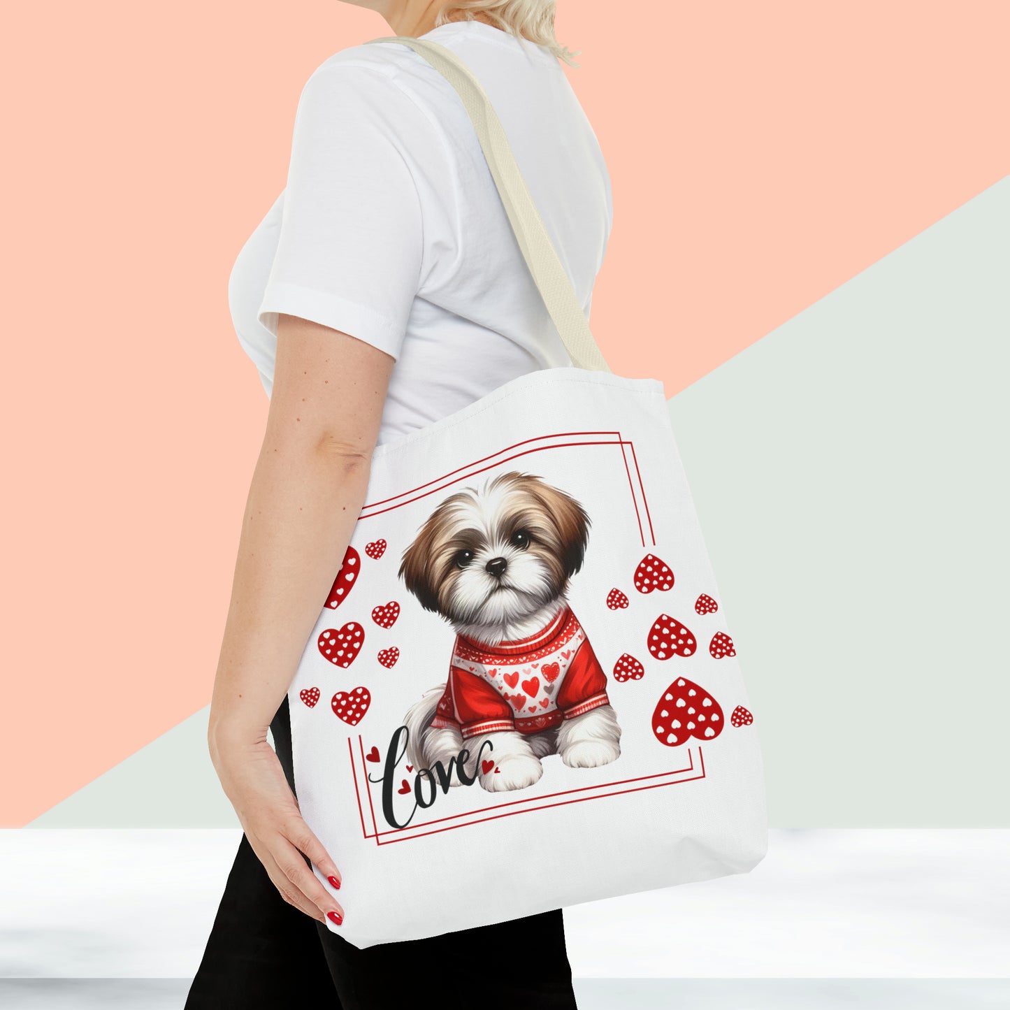 Happy Valentines Day Tote Bag