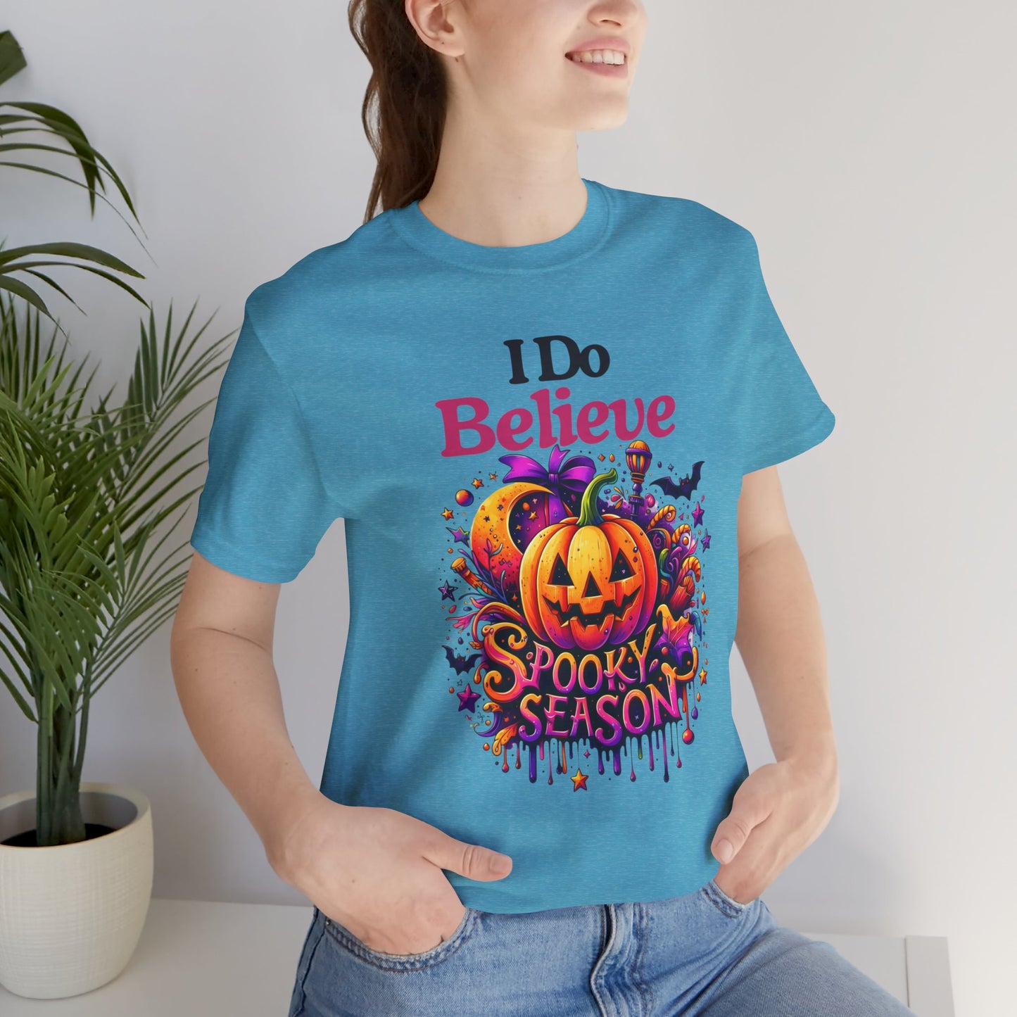 I Do Believe Spooky Season Halloween T-shirt, Happy Halloween T-shirt, Trick Or Treat T-shirt, Halloween T-shirt, Cool Halloween T-shirt, Spooky T-shirt,