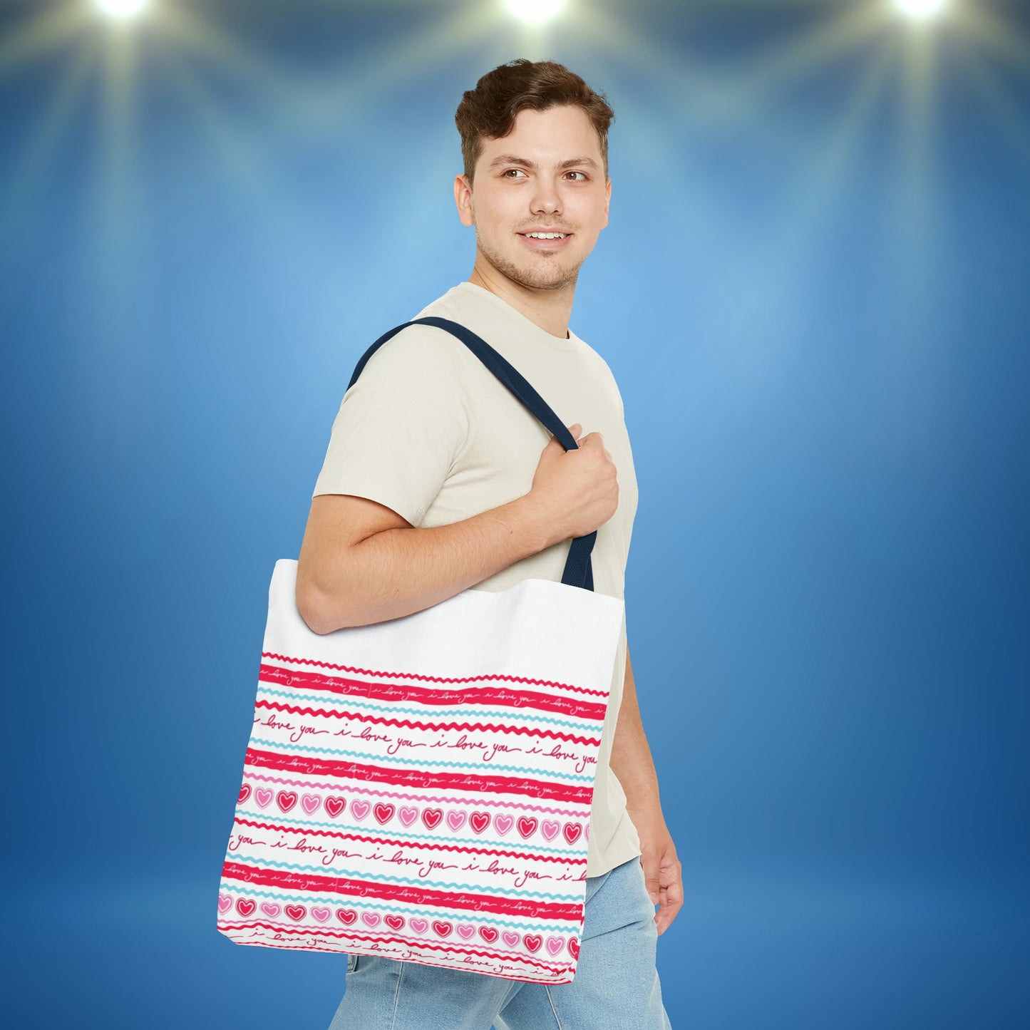 Happy Valentines Day Tote Bag
