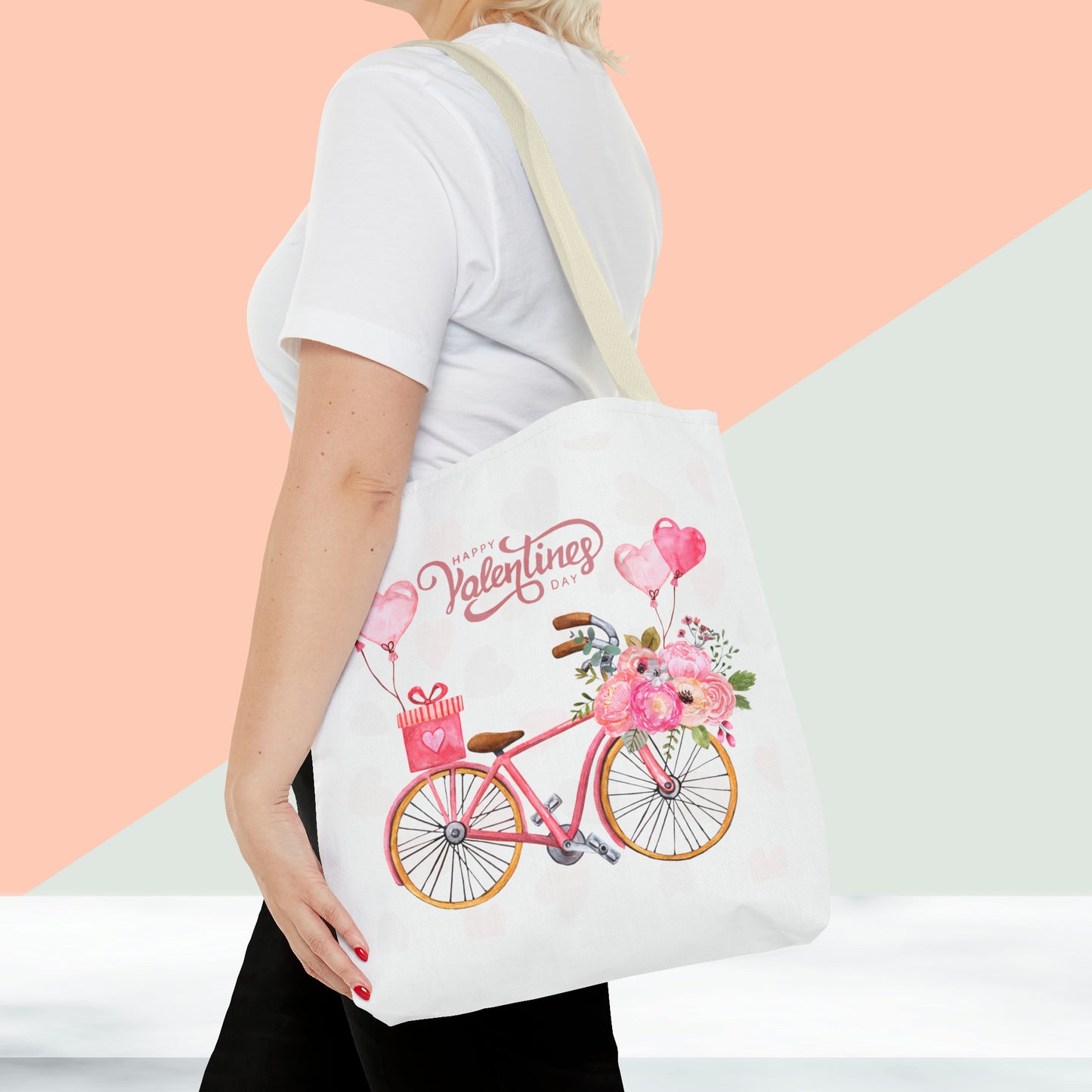 Happy Valentines Day Tote Bag