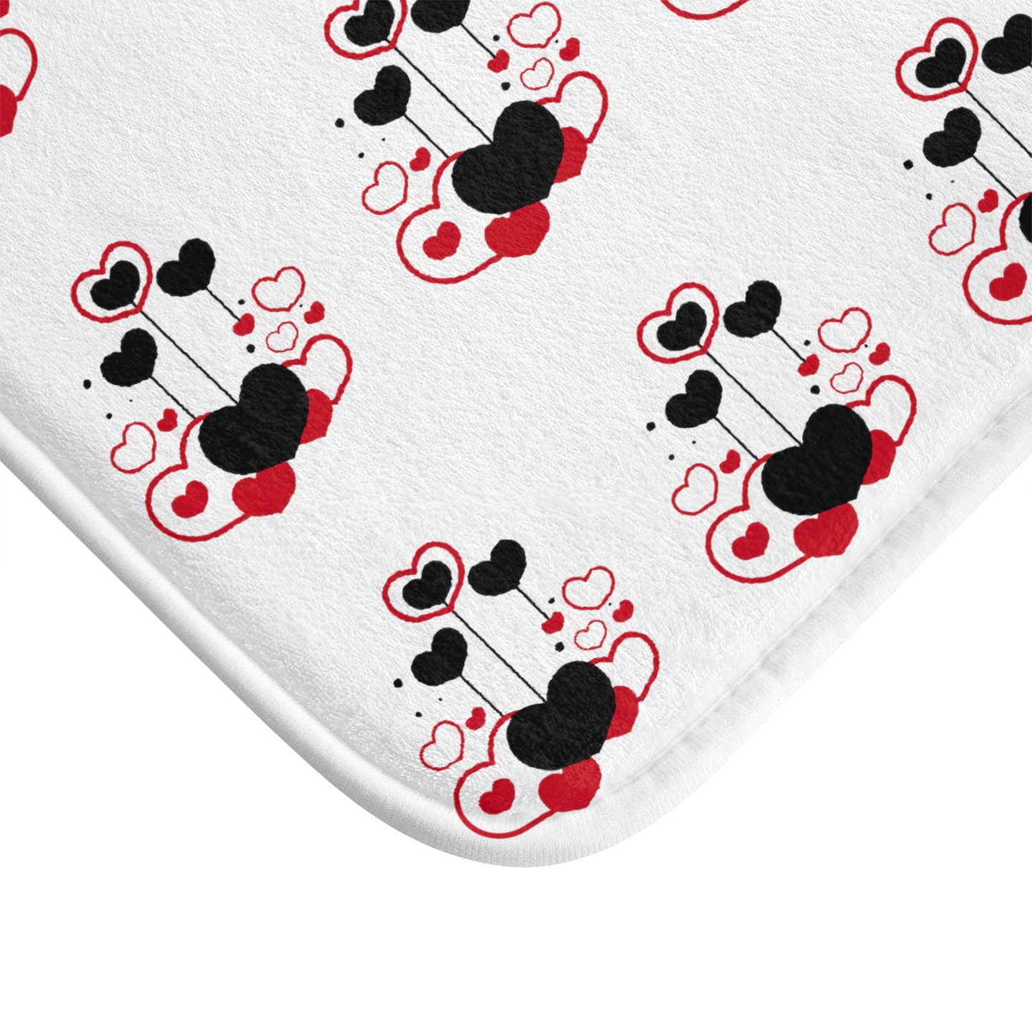 Happy Valentines Day Bath Mat