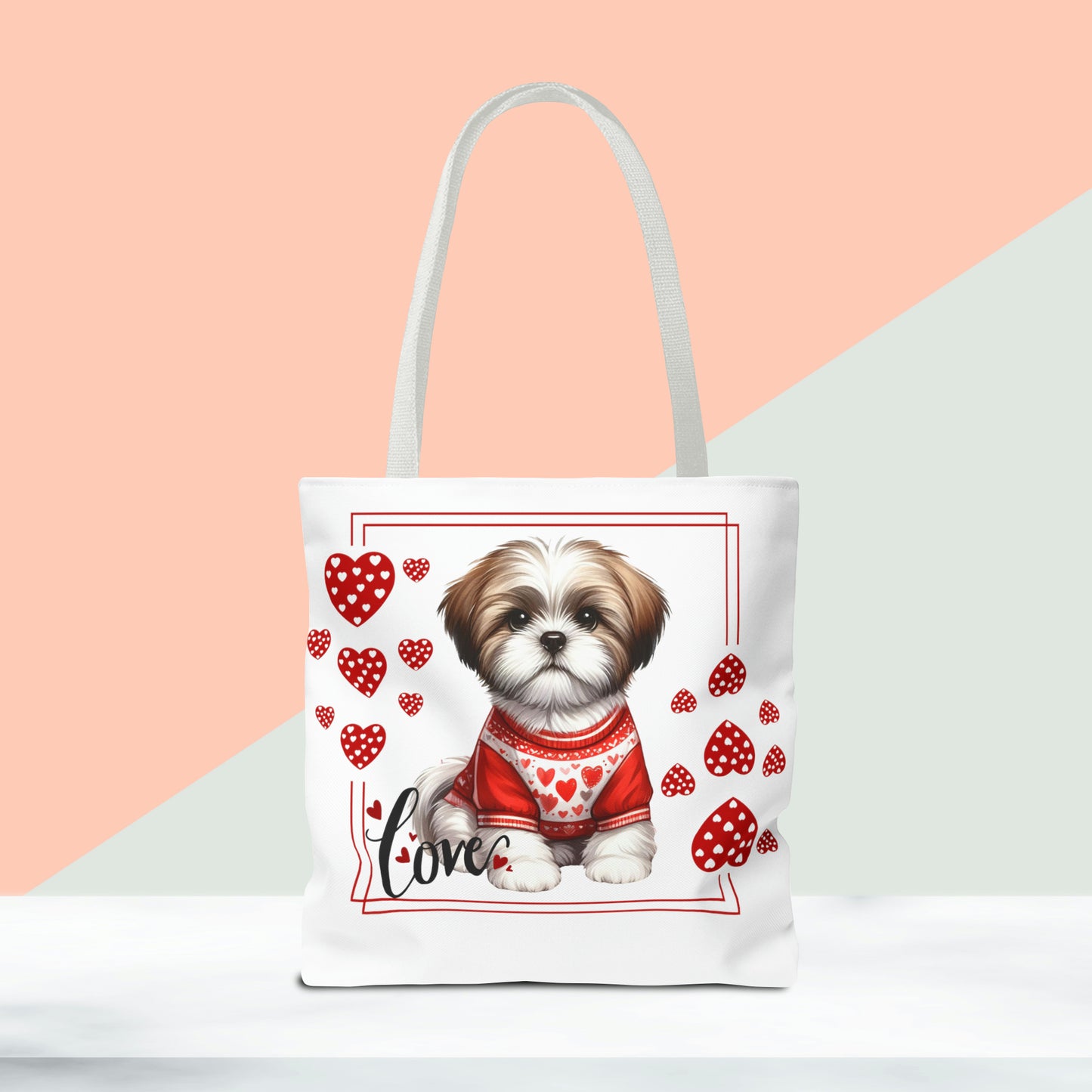 Happy Valentines Day Tote Bag
