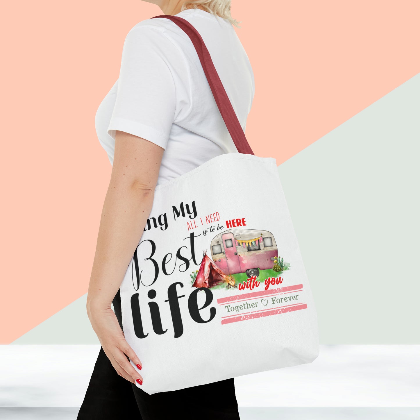 Happy Valentines Day Tote Bag