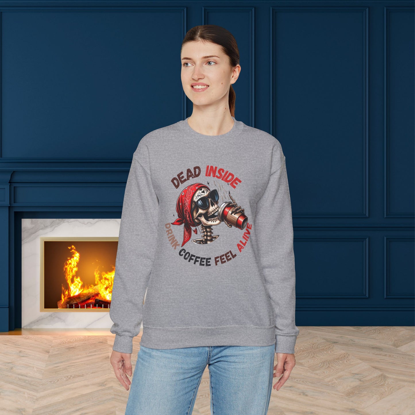 Halloween Sweatshirt, Happy Halloween Sweatshirt - Unisex Heavy Blend Crewneck, Halloween Sweatshirt, Cute Spooky Ghost sweatshirt.