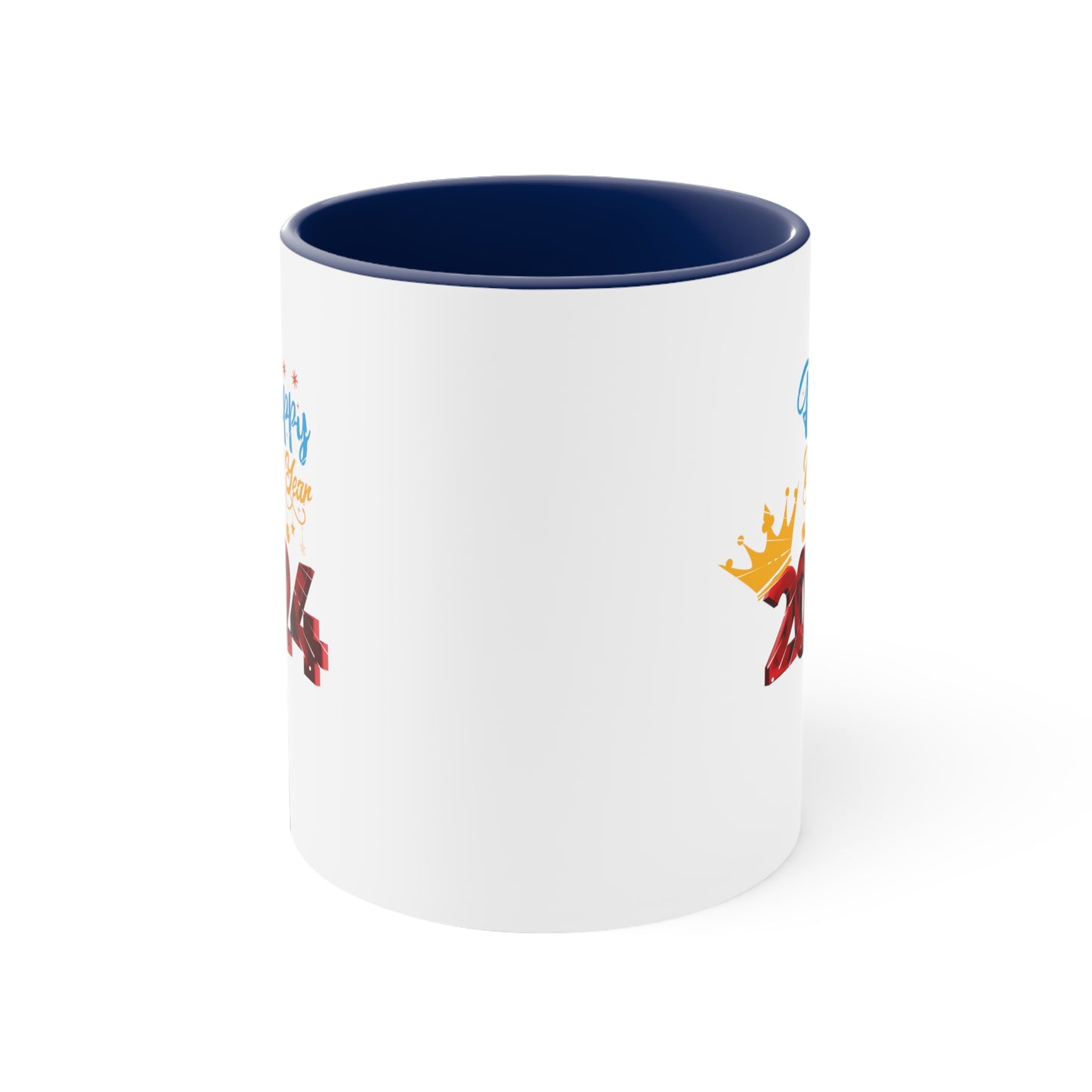 Happy New Year Accent Coffee Mug, 11oz