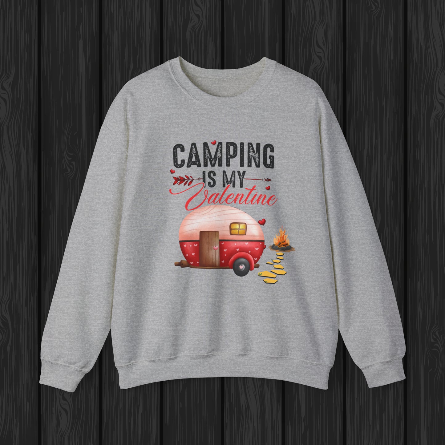 Happy valentines day Unisex Heavy Blend™ Crewneck Sweatshirt