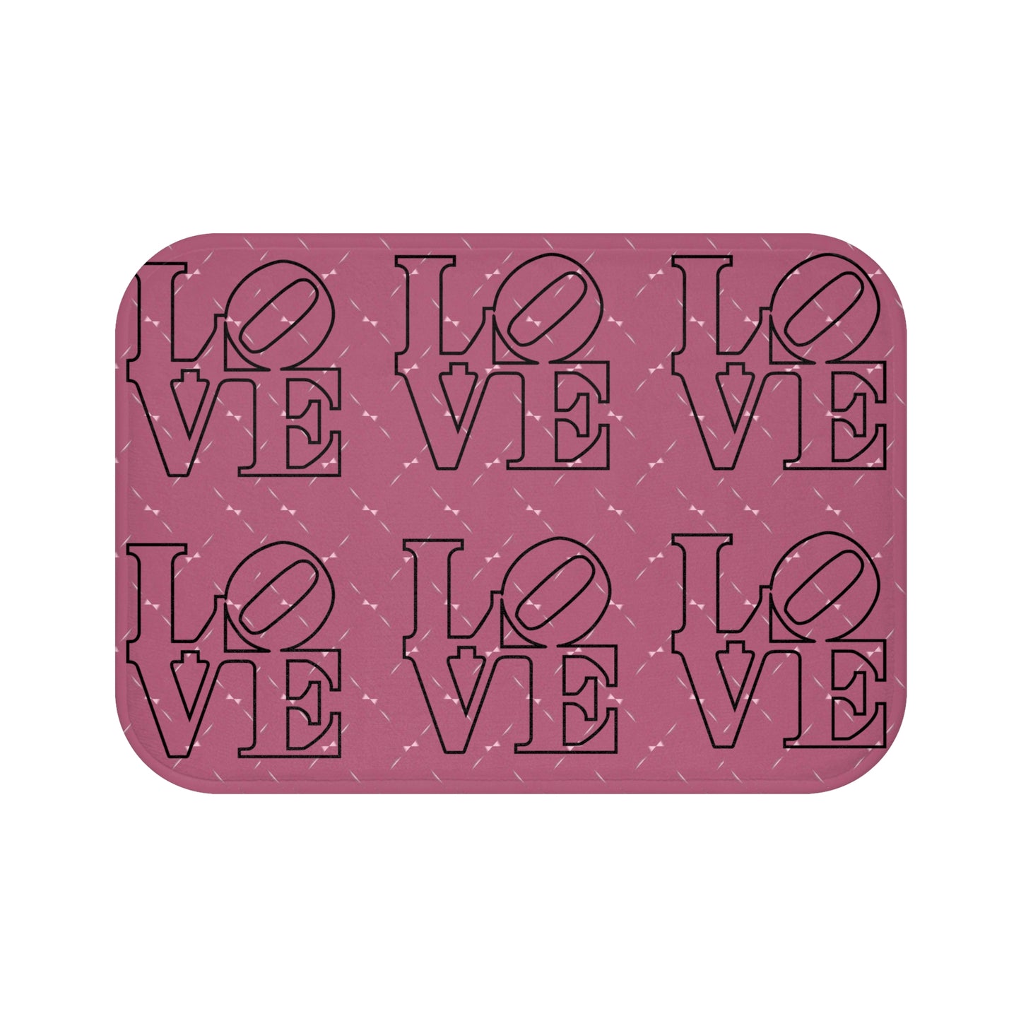Happy Valentines Day Bath Mat