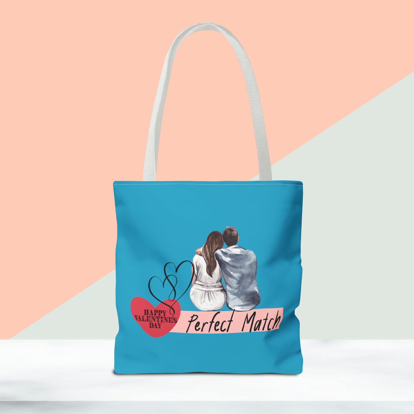 Happy Valentines Day Tote Bag