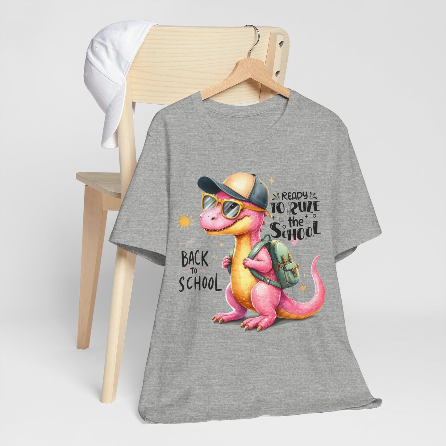 Ready To Rule The School T-shirt, Back To School T-Shirt, Teacher Back To school unisex jersey short sleeve.First Day Vibes T-Shirt.
