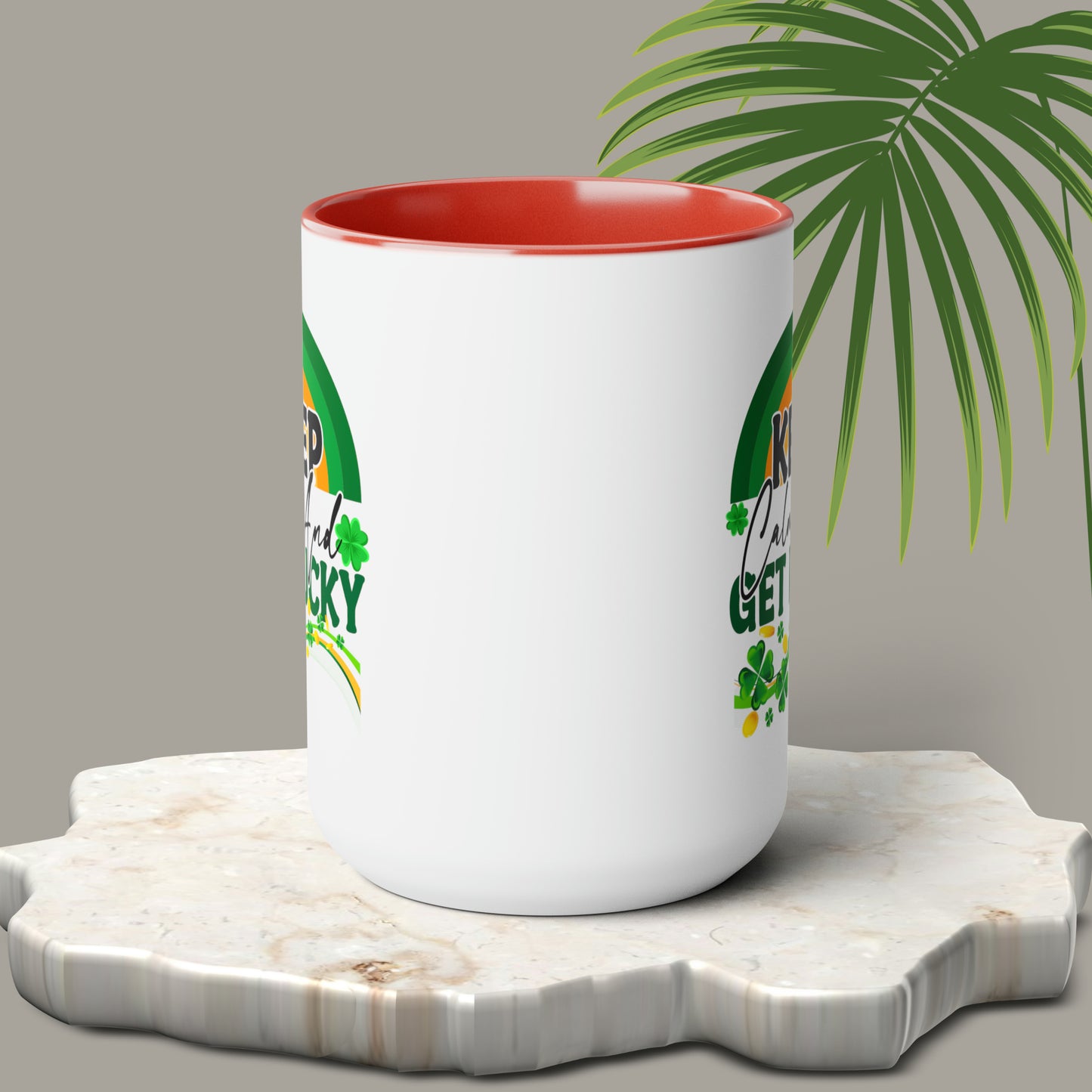 St Patrick's Day two-Tone Coffee Mugs, 15oz