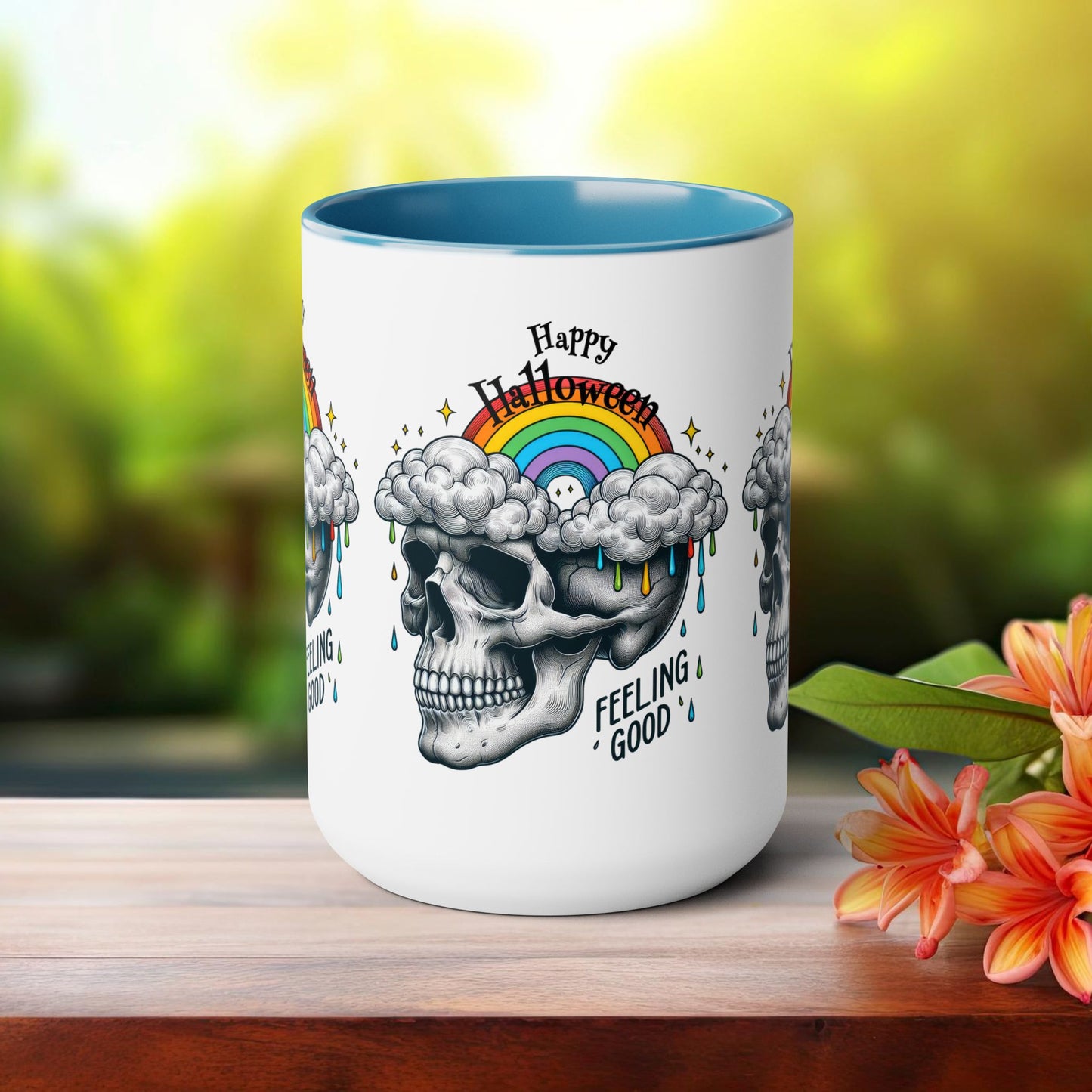 Happy Halloween Coffee Mug, Beware Halloween Coffee Mug, Trick or Treat Halloween Coffee Mug, Cute Skeleton Coffee Mug, Spooky Season Halloween Coffee Mug.