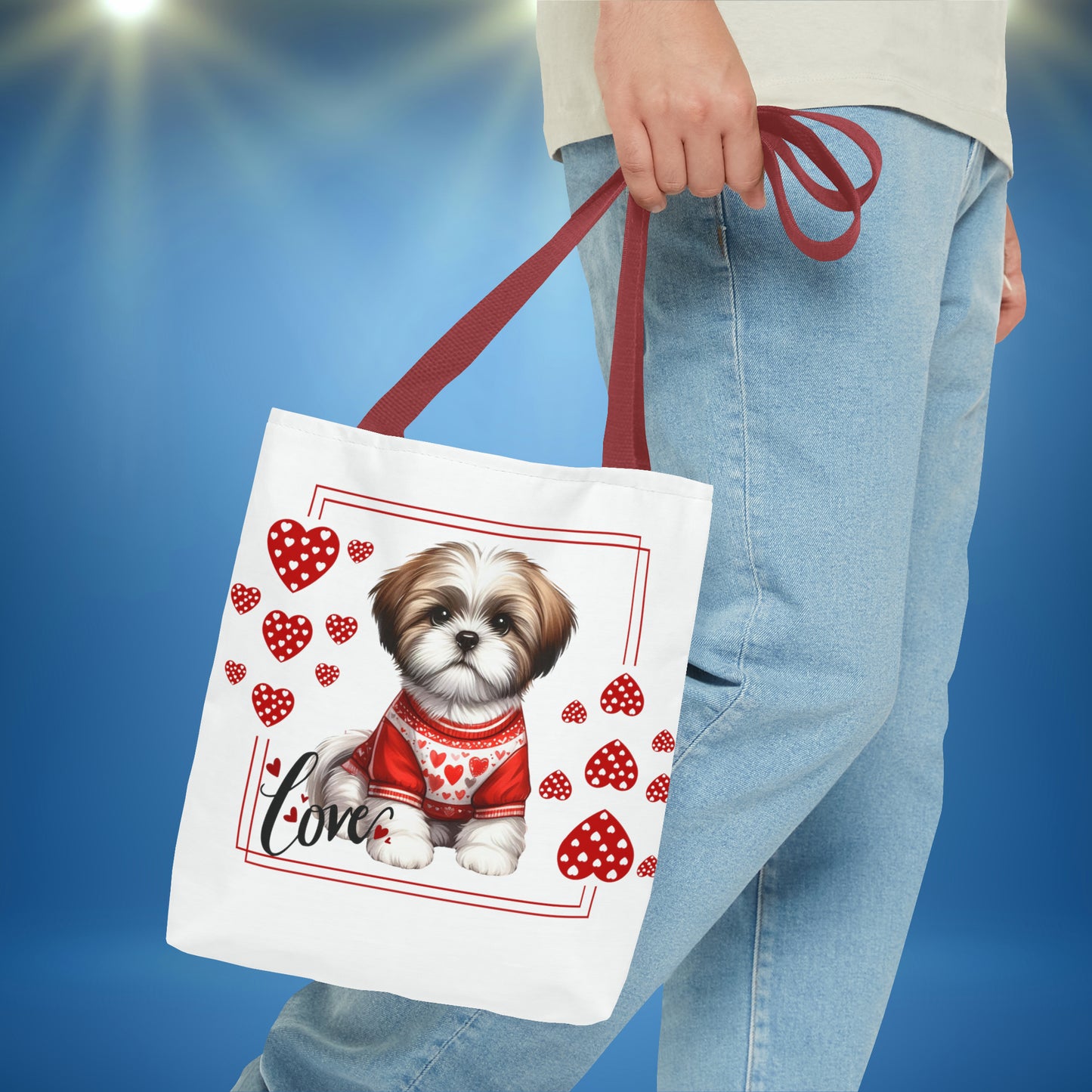 Happy Valentines Day Tote Bag