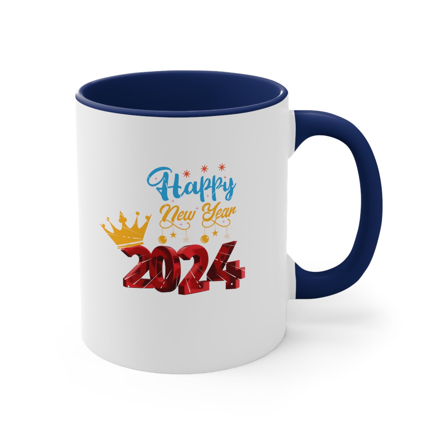 Happy New Year Accent Coffee Mug, 11oz