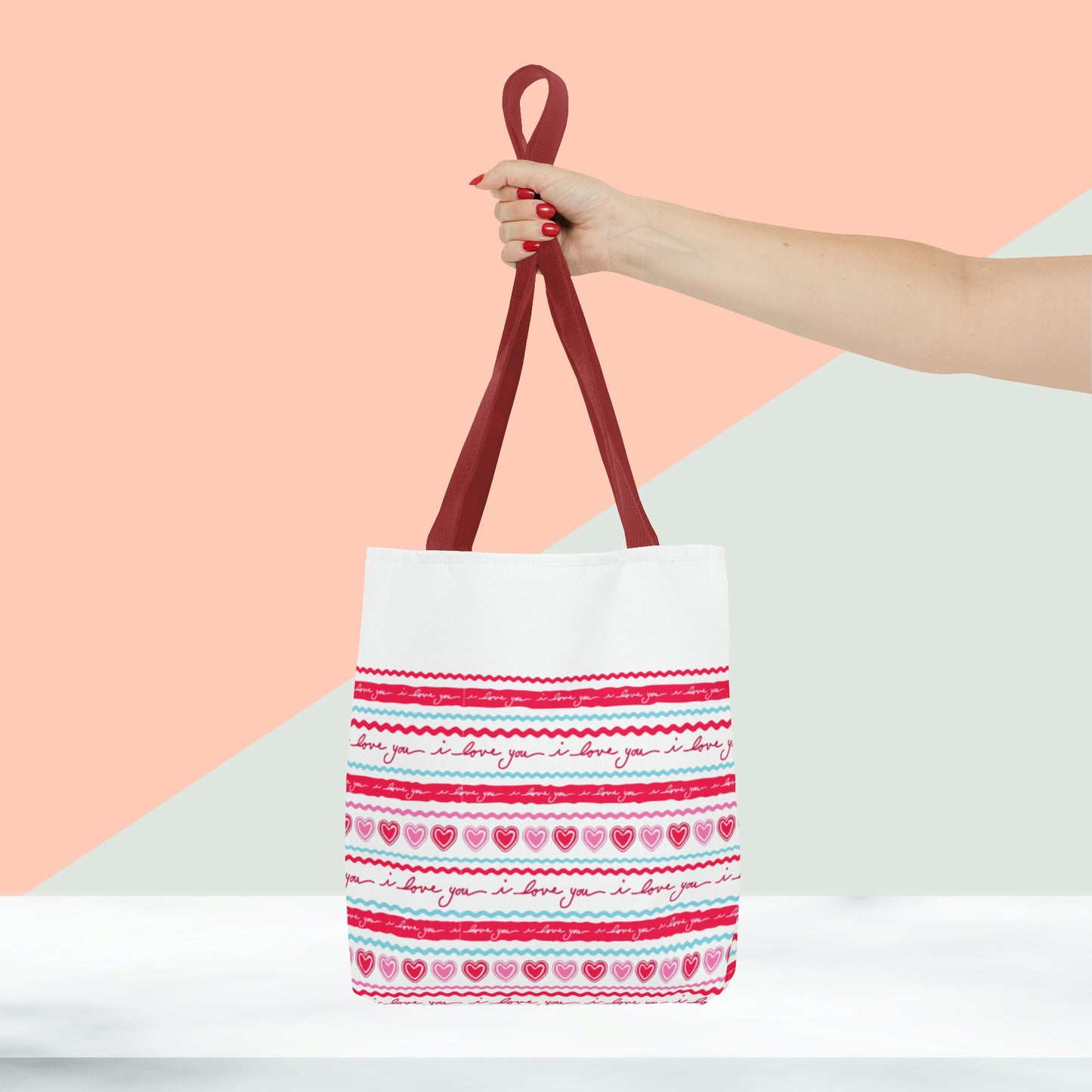 Happy Valentines Day Tote Bag