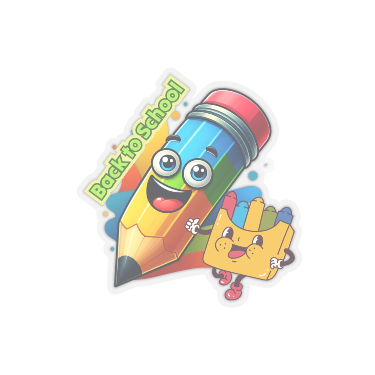 Back To School Kiss-Cut Stickers, First Grade Squad Kiss-Cut Stickers, Gift for First graders, Ready for School, Back to Learning.