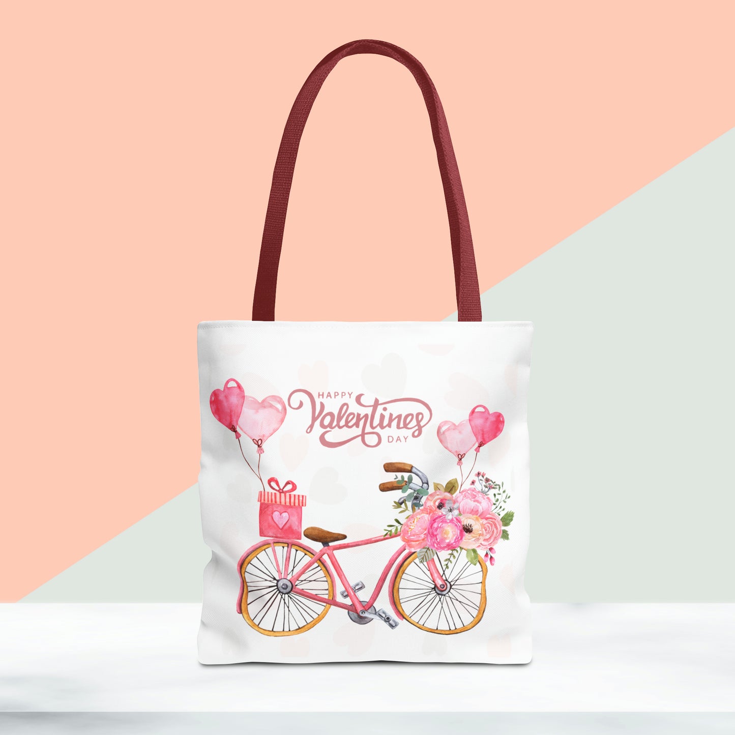 Happy Valentines Day Tote Bag