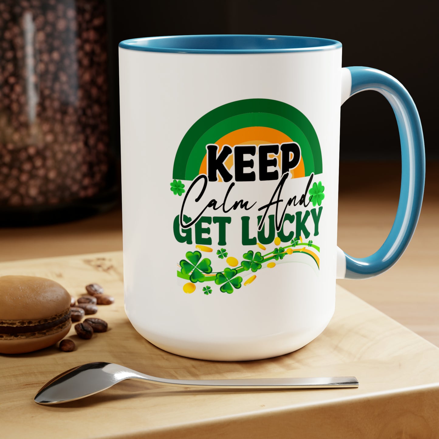 St Patrick's Day two-Tone Coffee Mugs, 15oz