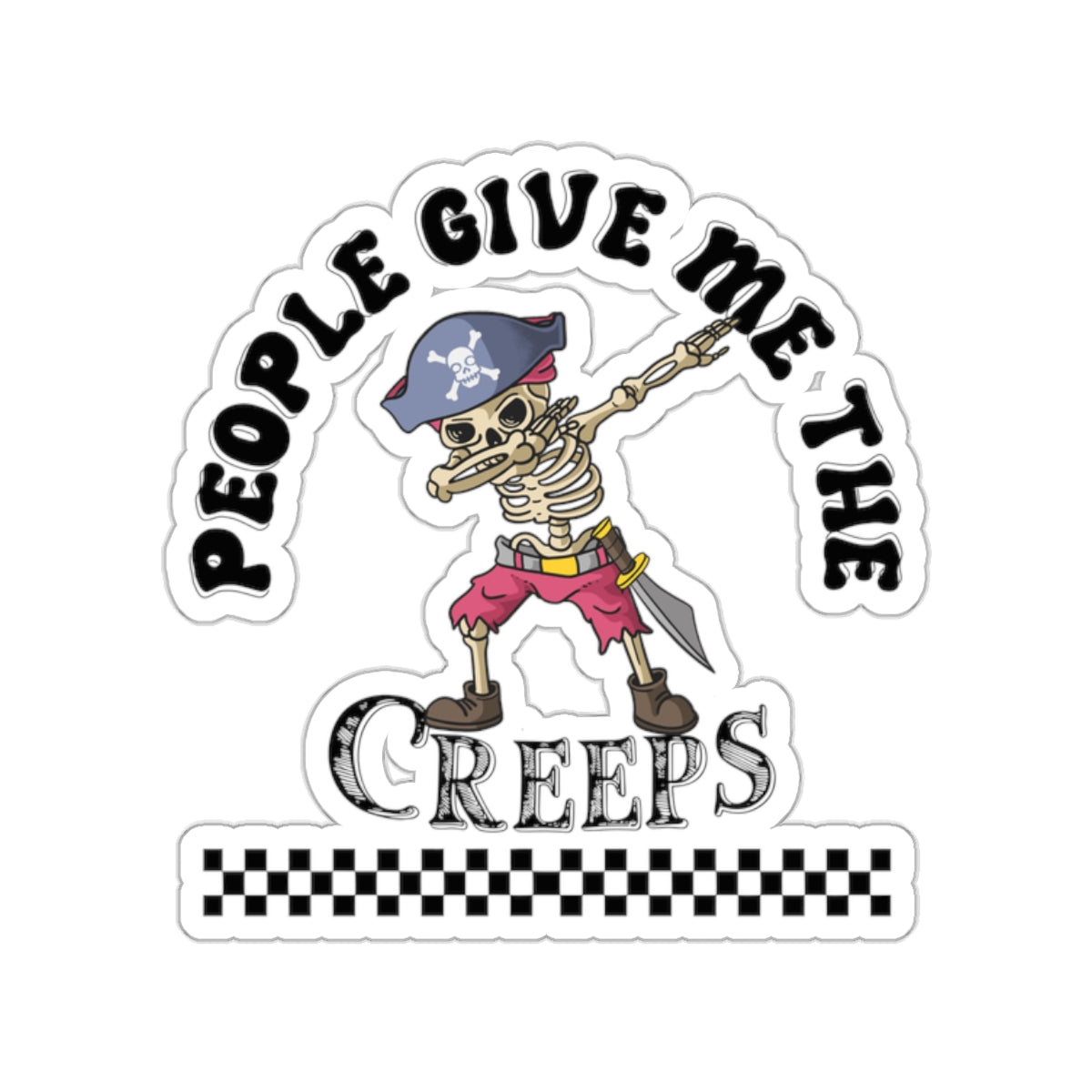 People Give Me The Creeps Halloween Kiss-Cut Stickers, Spooky Vibes Happy Halloween Kiss-Cut Stickers, Happy Halloween Kiss-Cut Stickers, Spooky Season Kiss-Cut Stickers, Trick Or Treat Halloween Kiss-Cut Stickers.