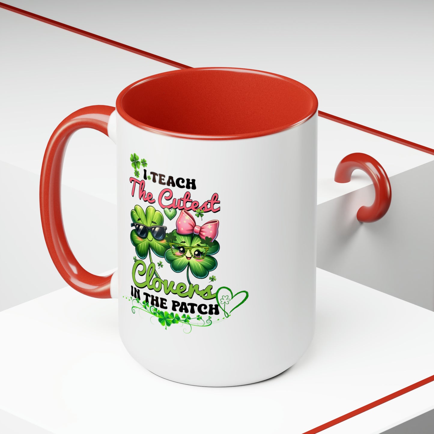 St Patrick's Day two-Tone Coffee Mugs, 15oz