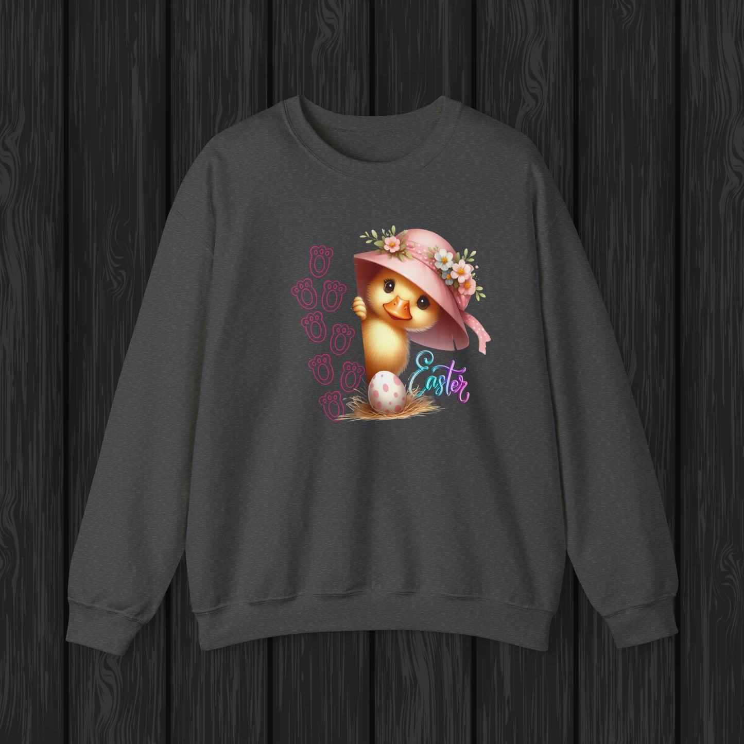 Happy Easter Unisex Crewneck Sweatshirt