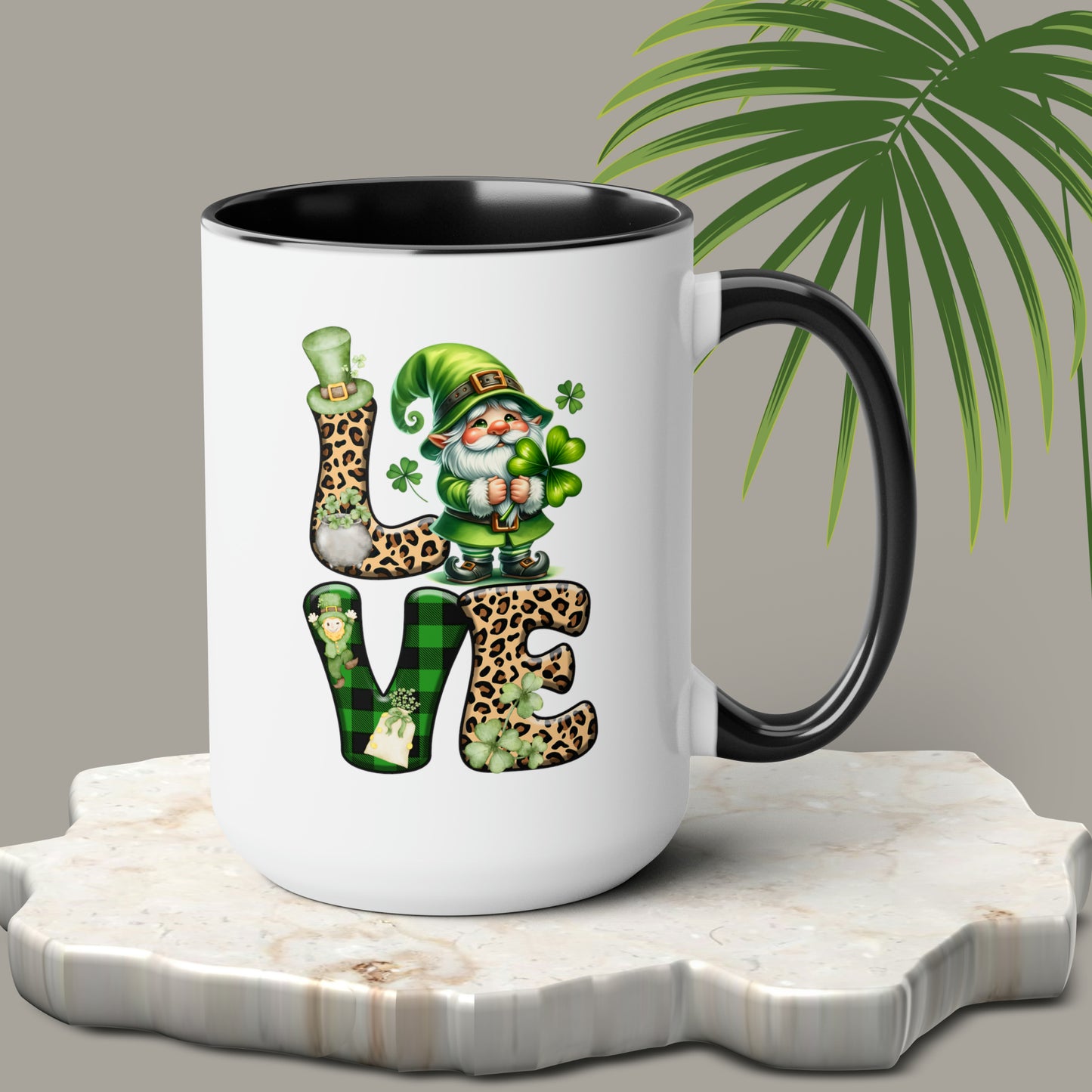 St Patrick's Day two-Tone Coffee Mugs, 15oz