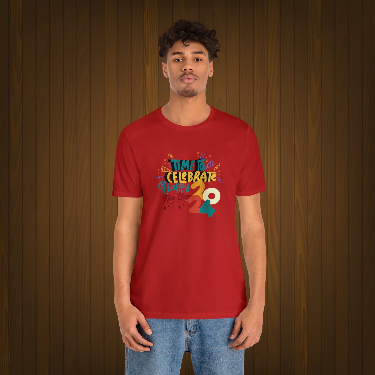 Happy New Year Unisex Jersey Short Sleeve Tee