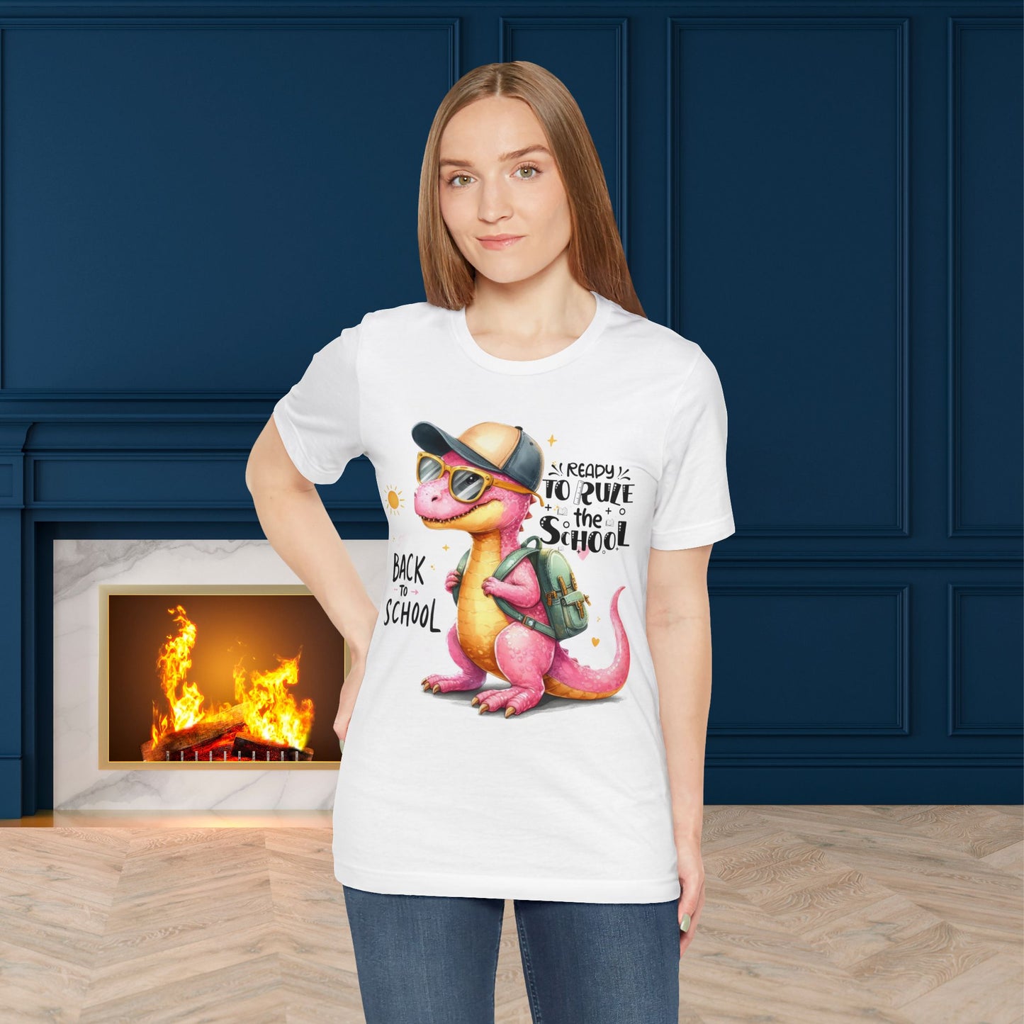 Ready To Rule The School T-shirt, Back To School T-Shirt, Teacher Back To school unisex jersey short sleeve.First Day Vibes T-Shirt.