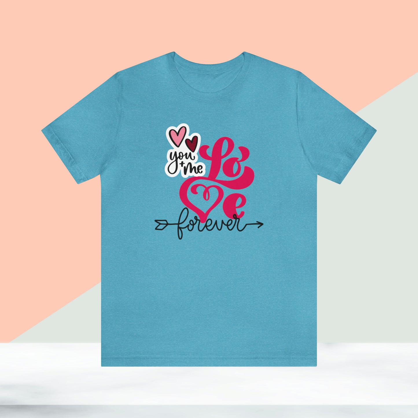 Happy valentines day Unisex Jersey Short Sleeve Tee