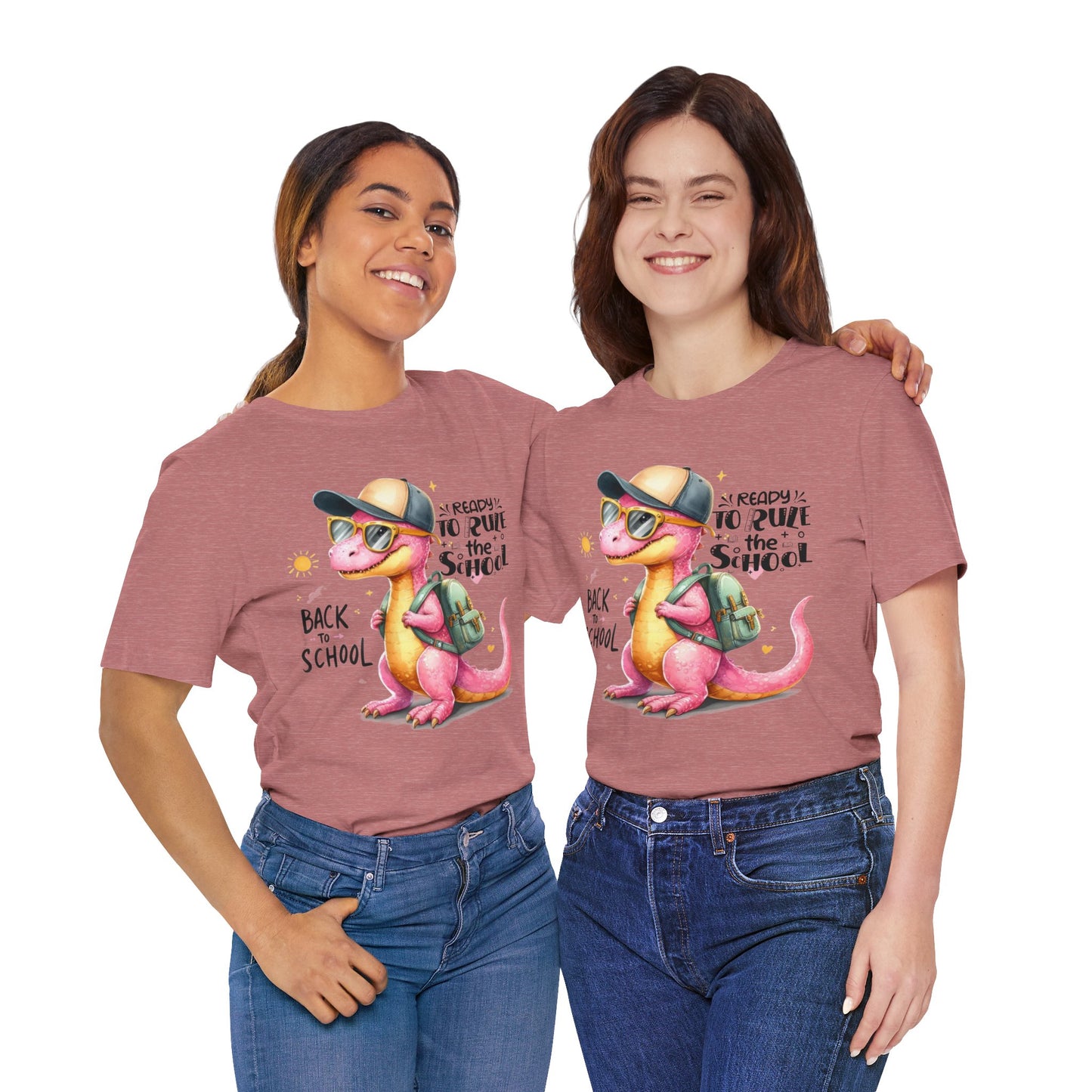 Ready To Rule The School T-shirt, Back To School T-Shirt, Teacher Back To school unisex jersey short sleeve.First Day Vibes T-Shirt.