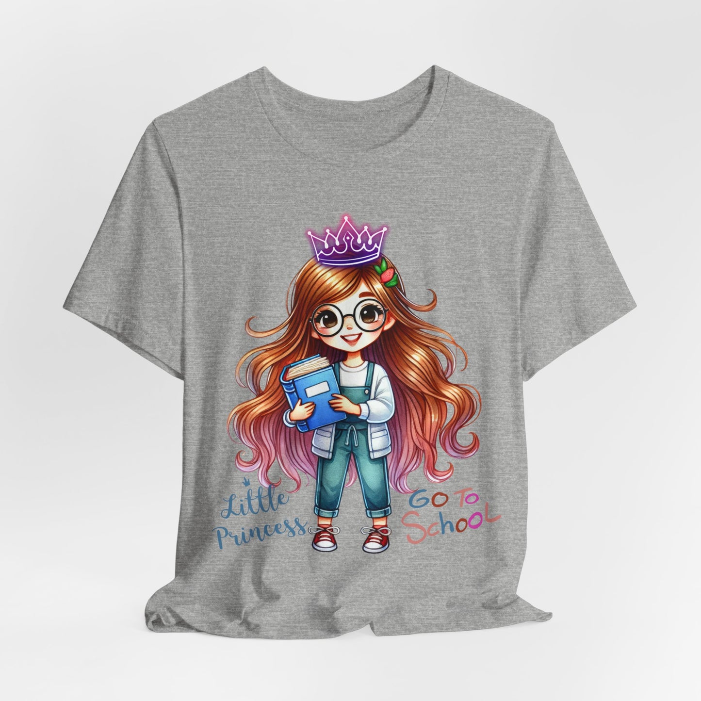 Little Princess T-Shirt, Teach Love Inspire Teacher Shirt, Teacher Back To school unisex jersey short sleeve.First Day Vibes T-Shirt.