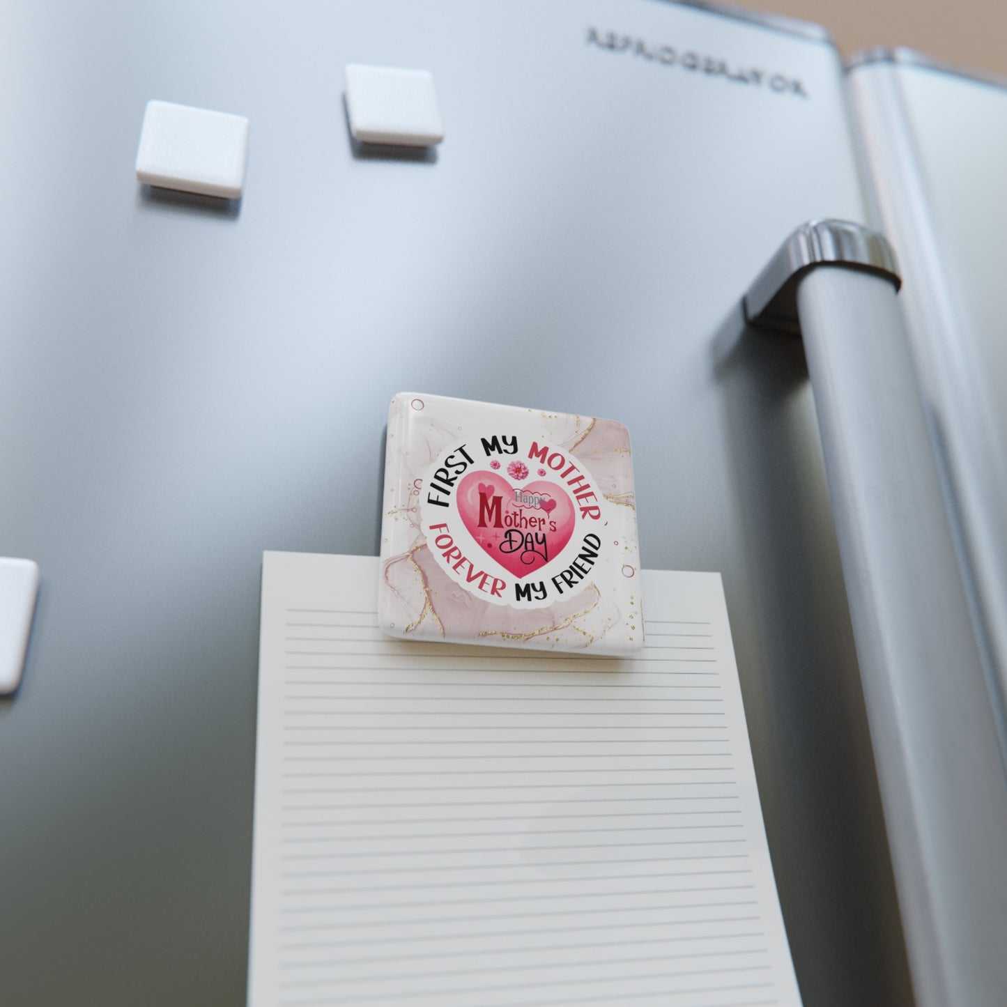 Happy Mother's Day Porcelain Magnet, Square