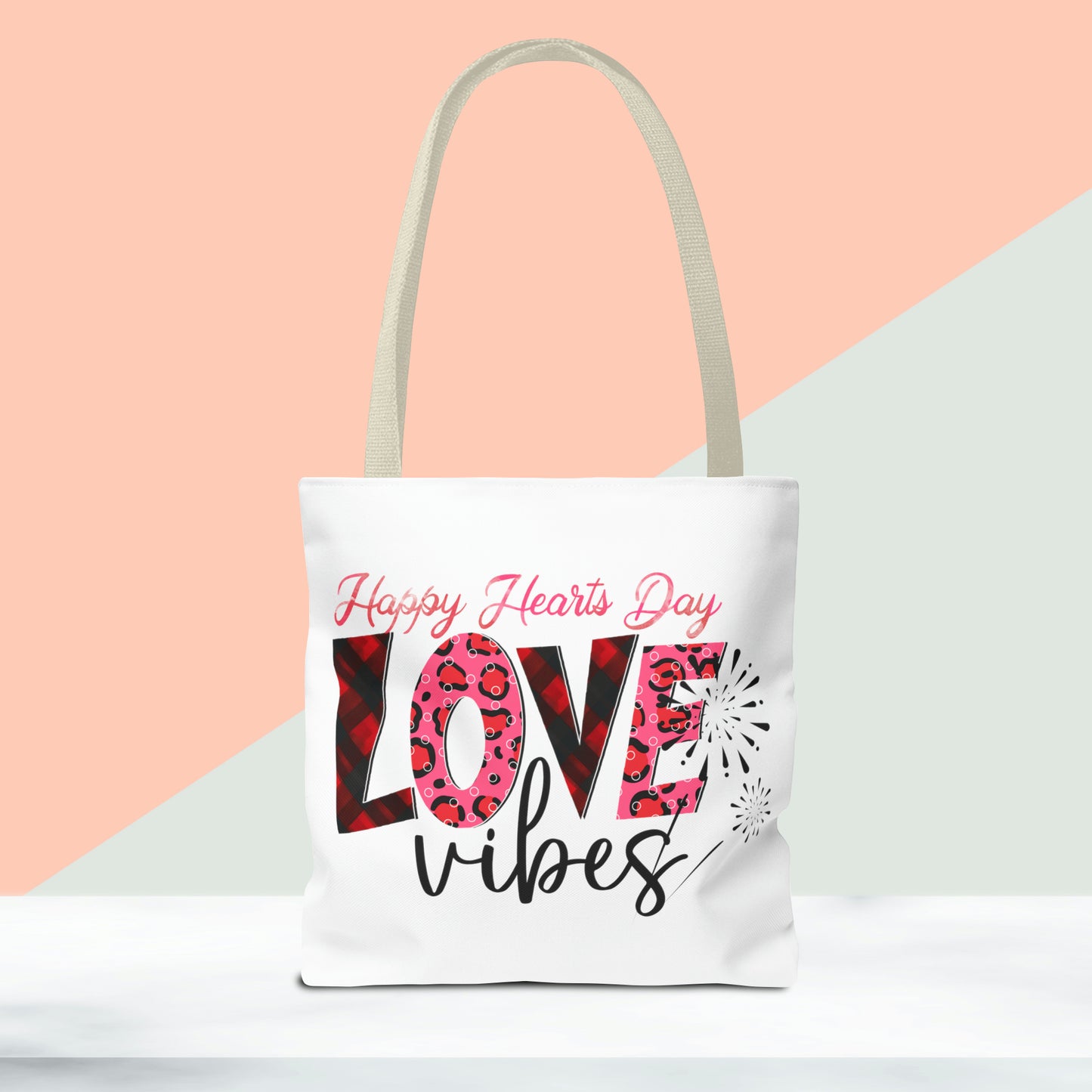 Happy Valentines Day Tote Bag