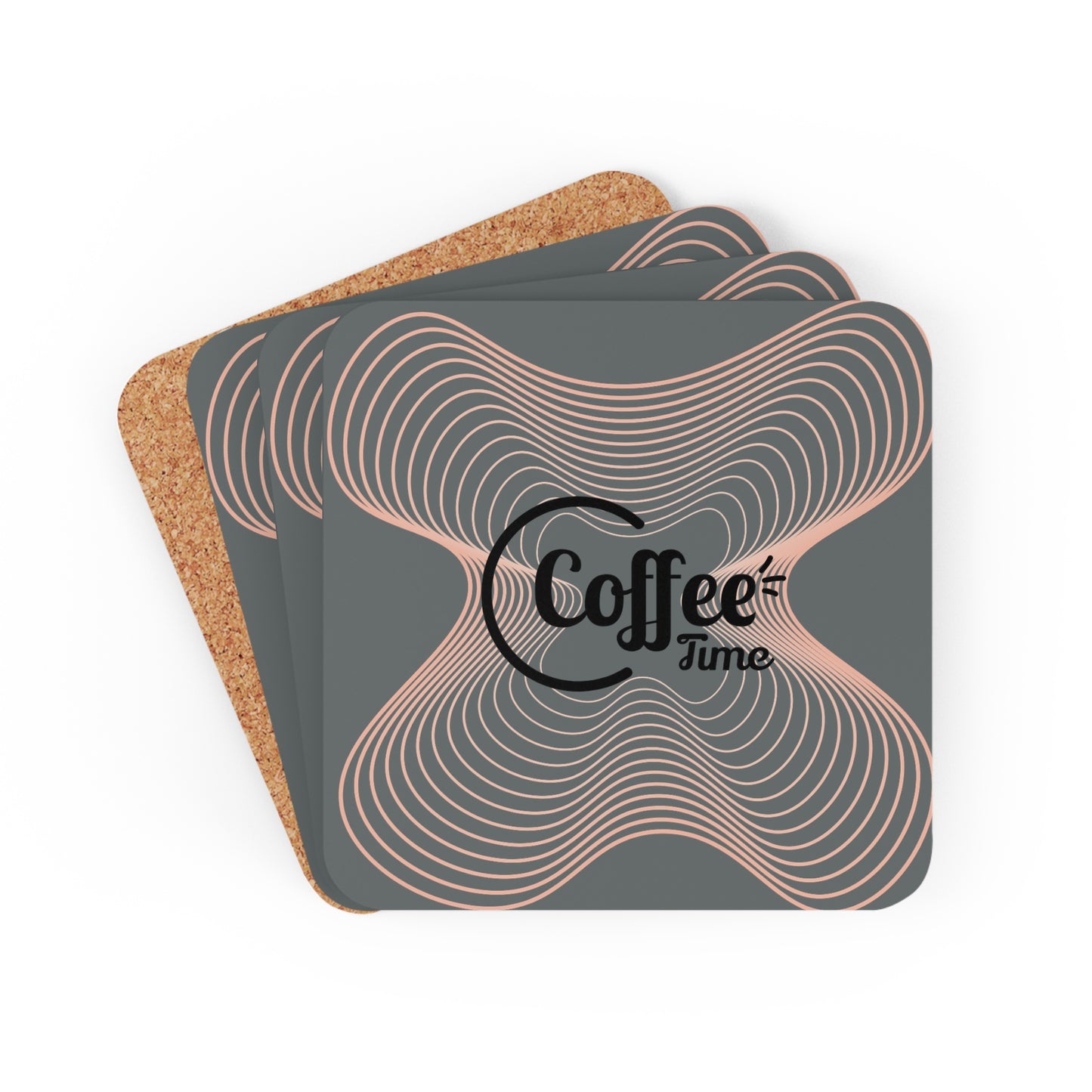 Corkwood Coaster Set