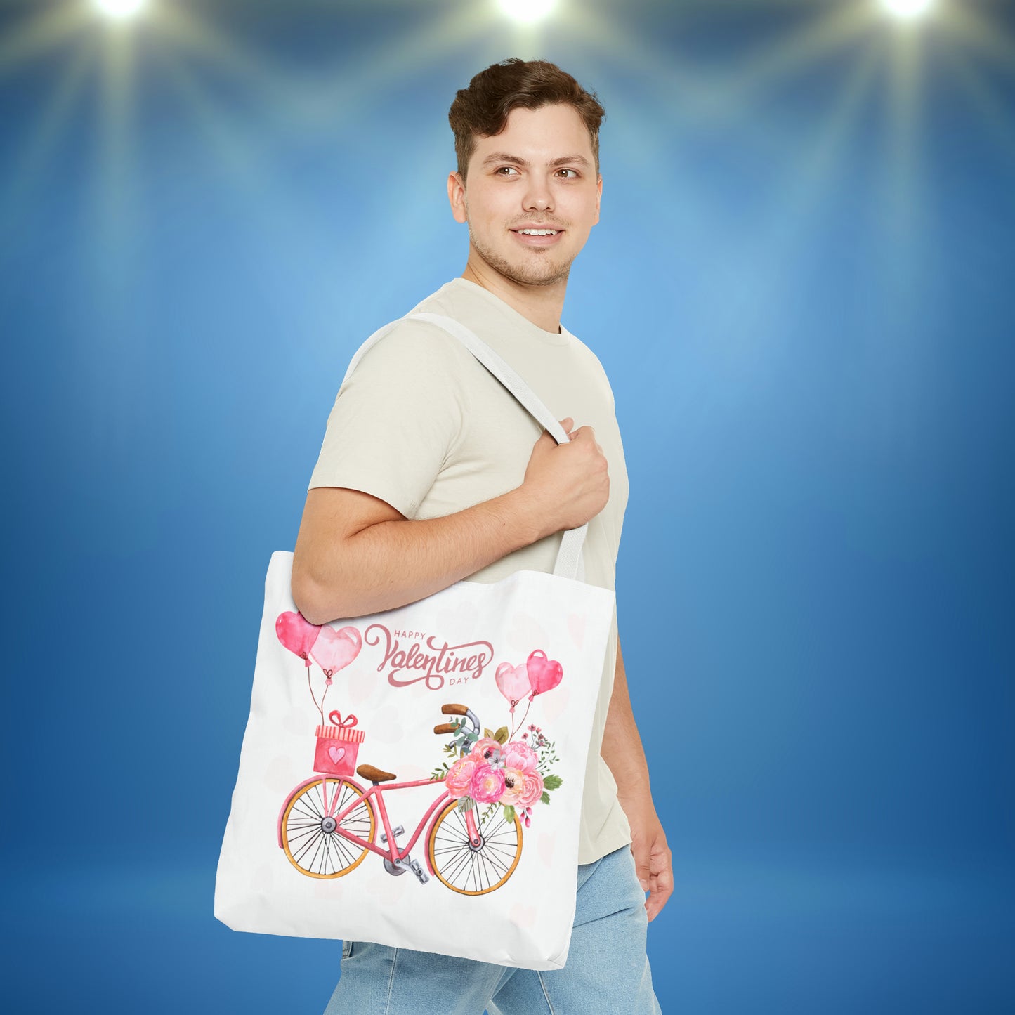 Happy Valentines Day Tote Bag
