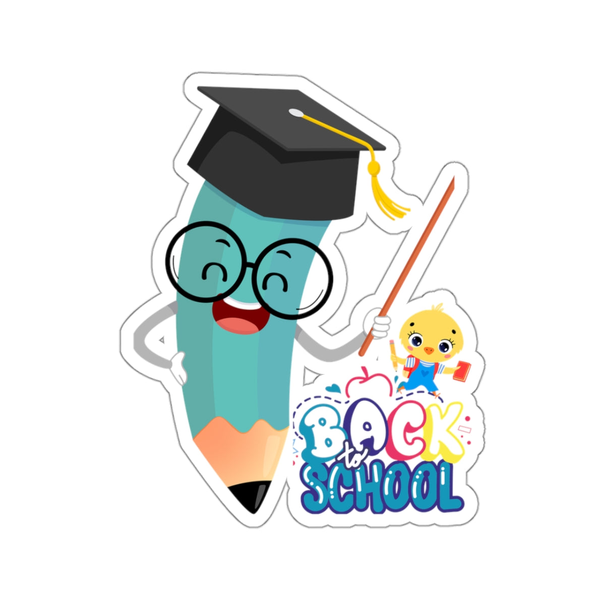 Back To School Kiss-Cut Stickers, First Grade Squad Kiss-Cut Stickers, Gift for First graders, Ready for School, Back to Learning.