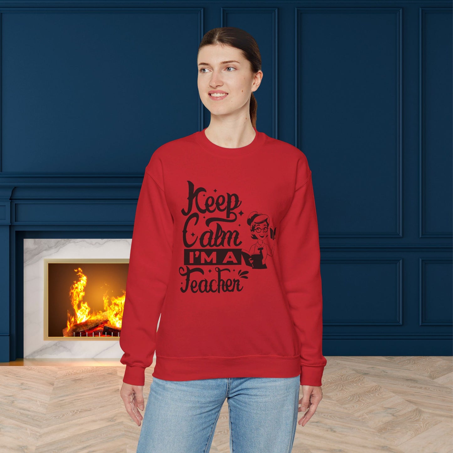 We Love Teachers Sweatshirt, Back To school unisex heavy blend crewneck sweatshirt, Teacher Back To school Sweatshirt. First Day Vibes Sweatshirt.