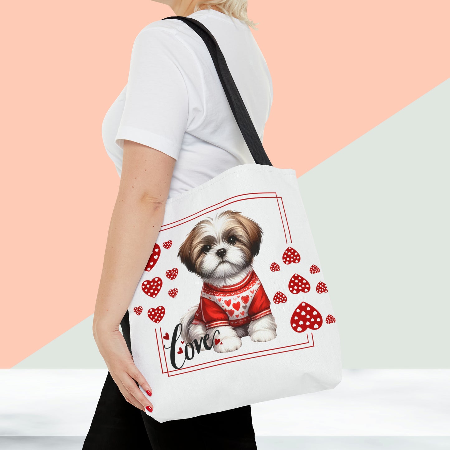 Happy Valentines Day Tote Bag
