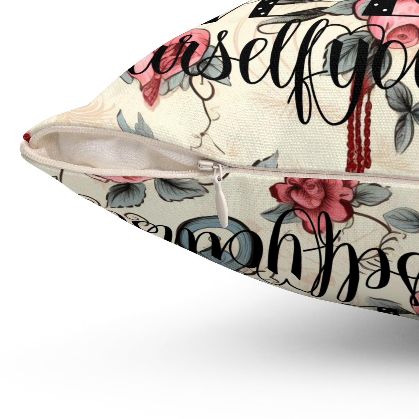 Spun Polyester Square Pillow