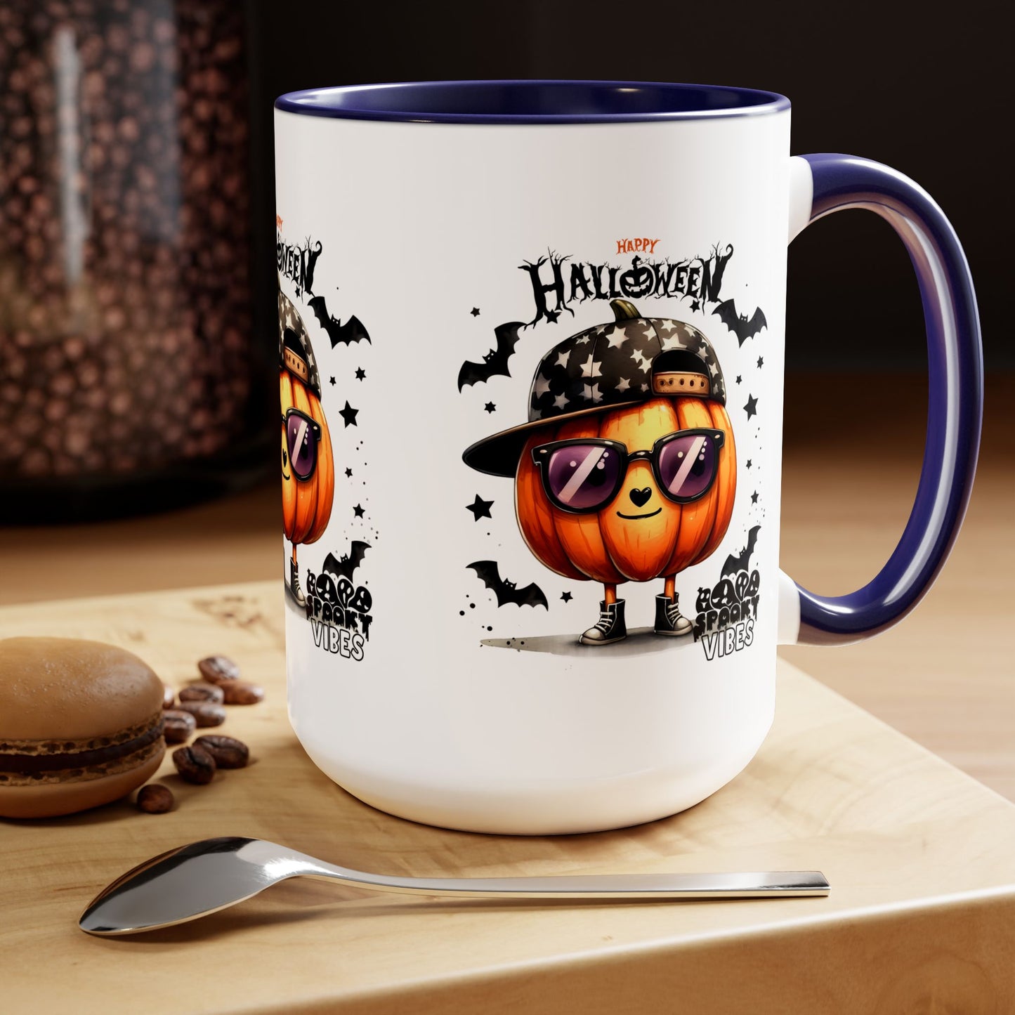 Happy Halloween Coffee Mug, Let's Go Halloween Coffee Mug, Trick or Treat Halloween Coffee Mug, Cute Skeleton Coffee Mug, Spooky Season Halloween Coffee Mug.