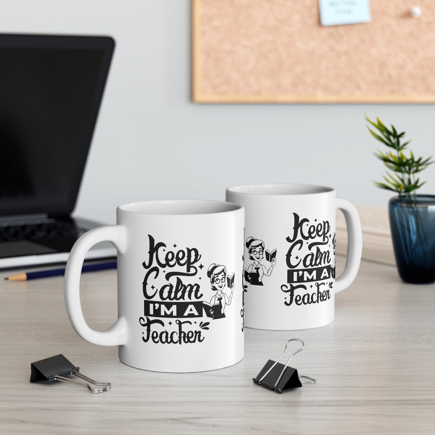 Keep Calm I Am A Teacher Mug, Back To School Mug.11oz. Ready To Rule The School Mug.11oz. Ready for School Mug.