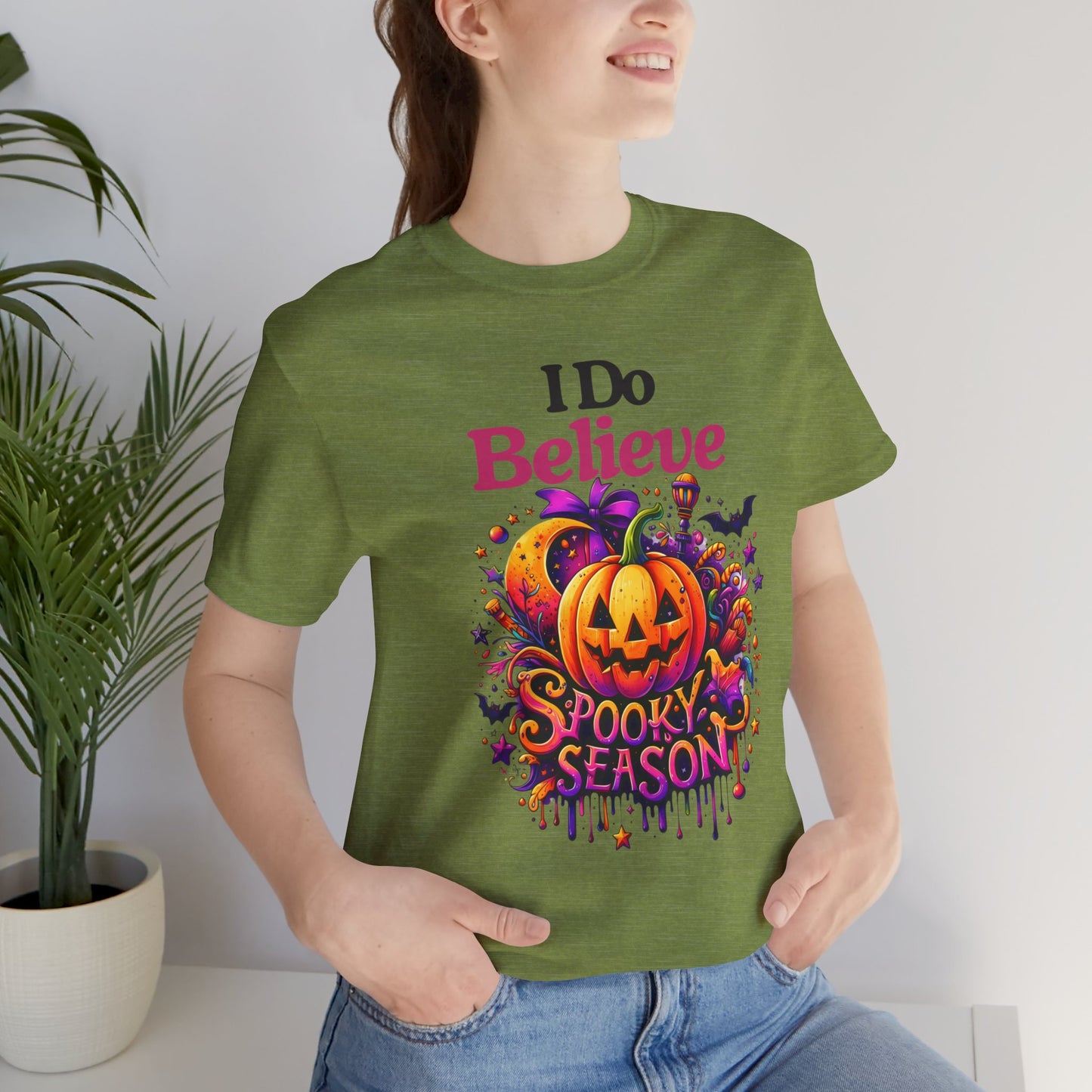 I Do Believe Spooky Season Halloween T-shirt, Happy Halloween T-shirt, Trick Or Treat T-shirt, Halloween T-shirt, Cool Halloween T-shirt, Spooky T-shirt,