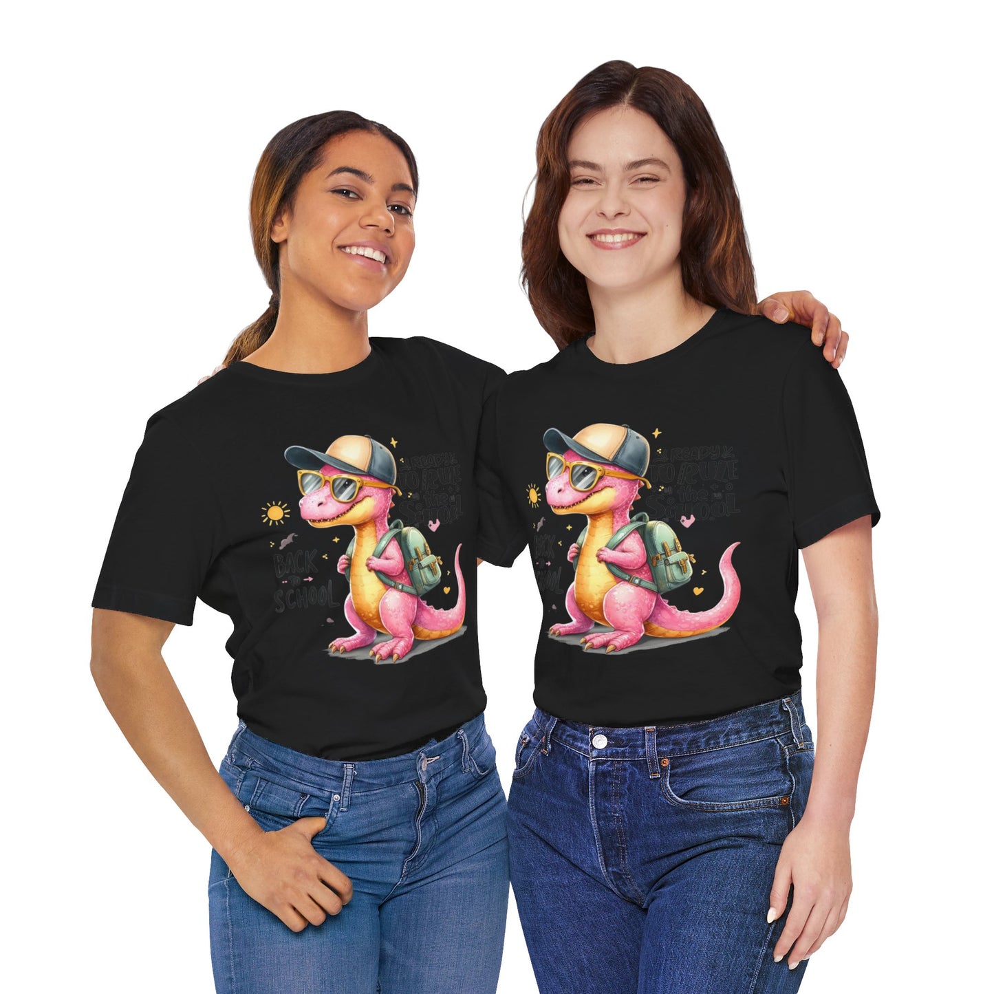 Ready To Rule The School T-shirt, Back To School T-Shirt, Teacher Back To school unisex jersey short sleeve.First Day Vibes T-Shirt.