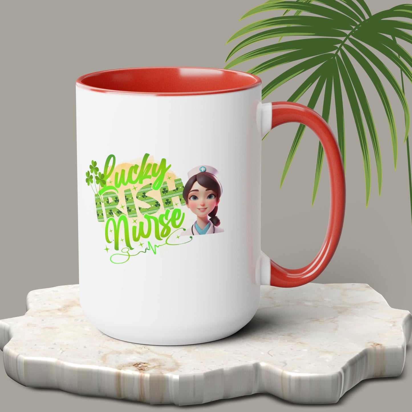 St Patrick's Day two-Tone Coffee Mugs, 15oz
