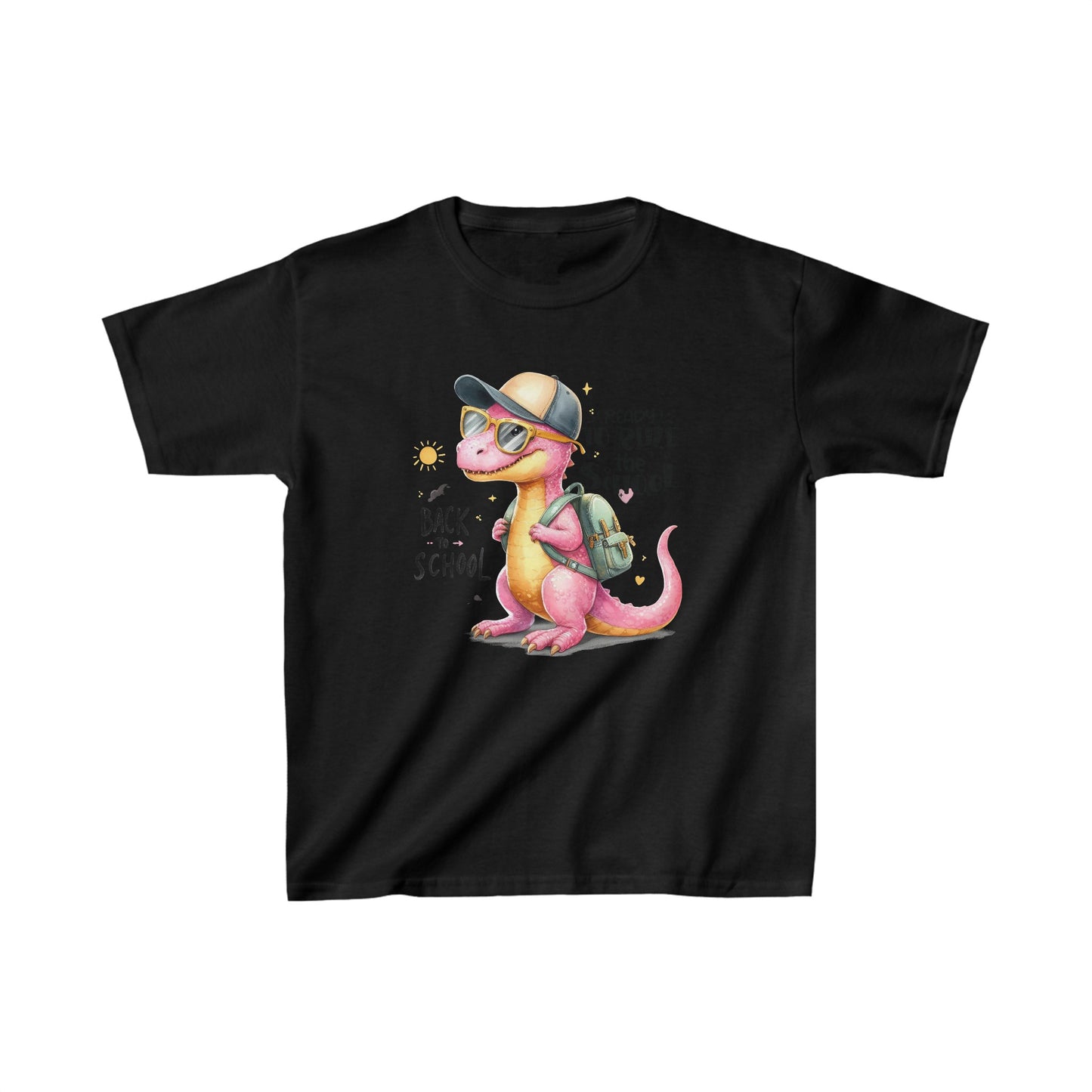 Ready To Rule The School Kids Shirt, Back To School Kids Heavy Cotton™ Tee, Back to school Kids Shirt, 1st Day Of School Shirt, Back To School Cotton T-Shirt.