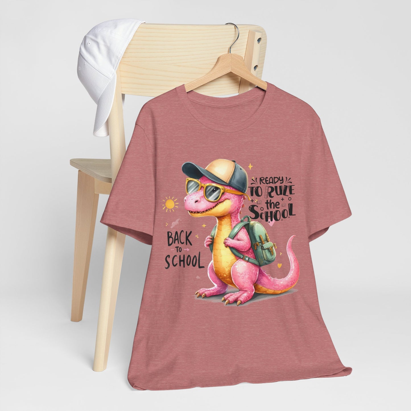 Ready To Rule The School T-shirt, Back To School T-Shirt, Teacher Back To school unisex jersey short sleeve.First Day Vibes T-Shirt.
